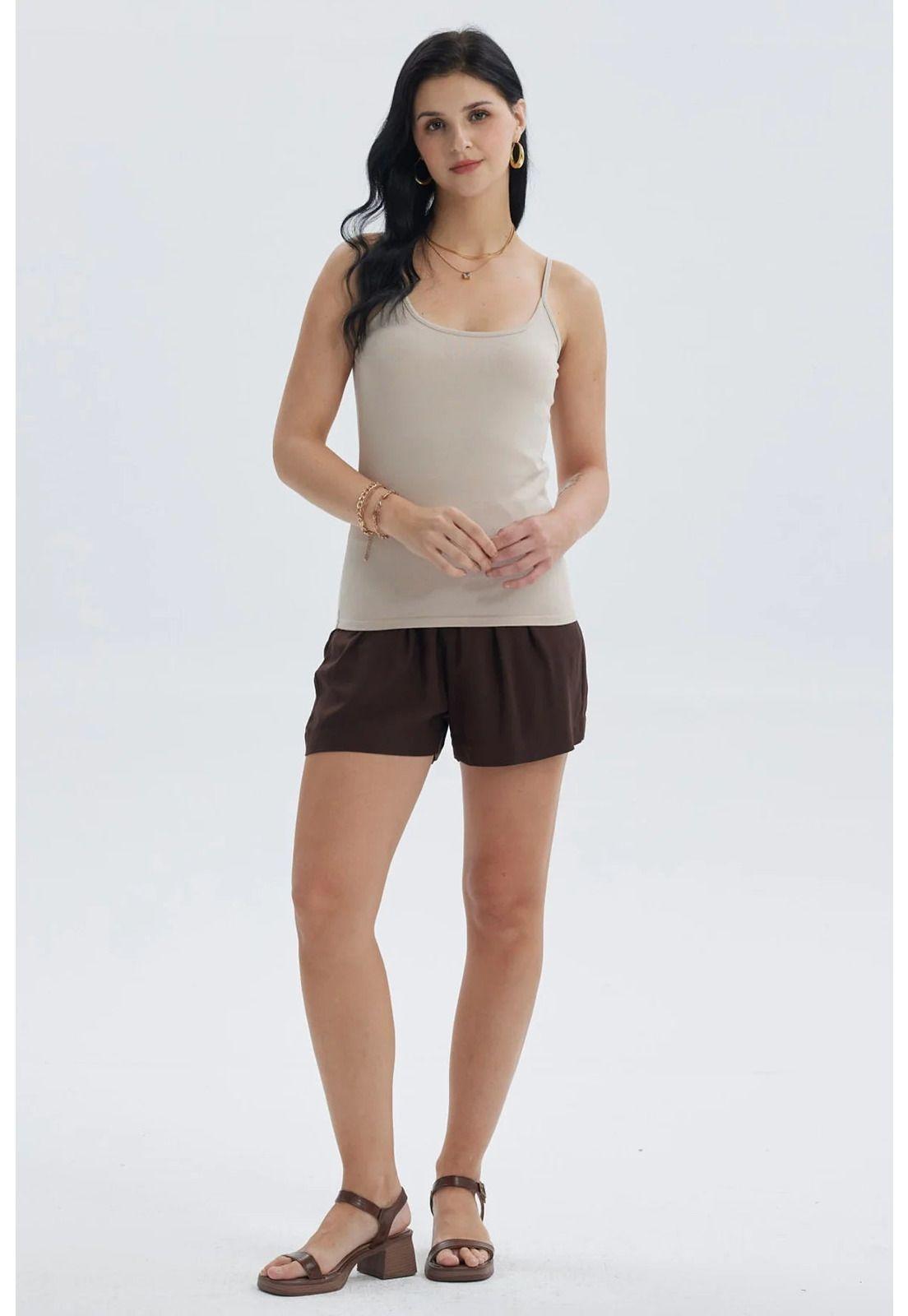 Peto Mujer Pabilo Algodón Camel-3