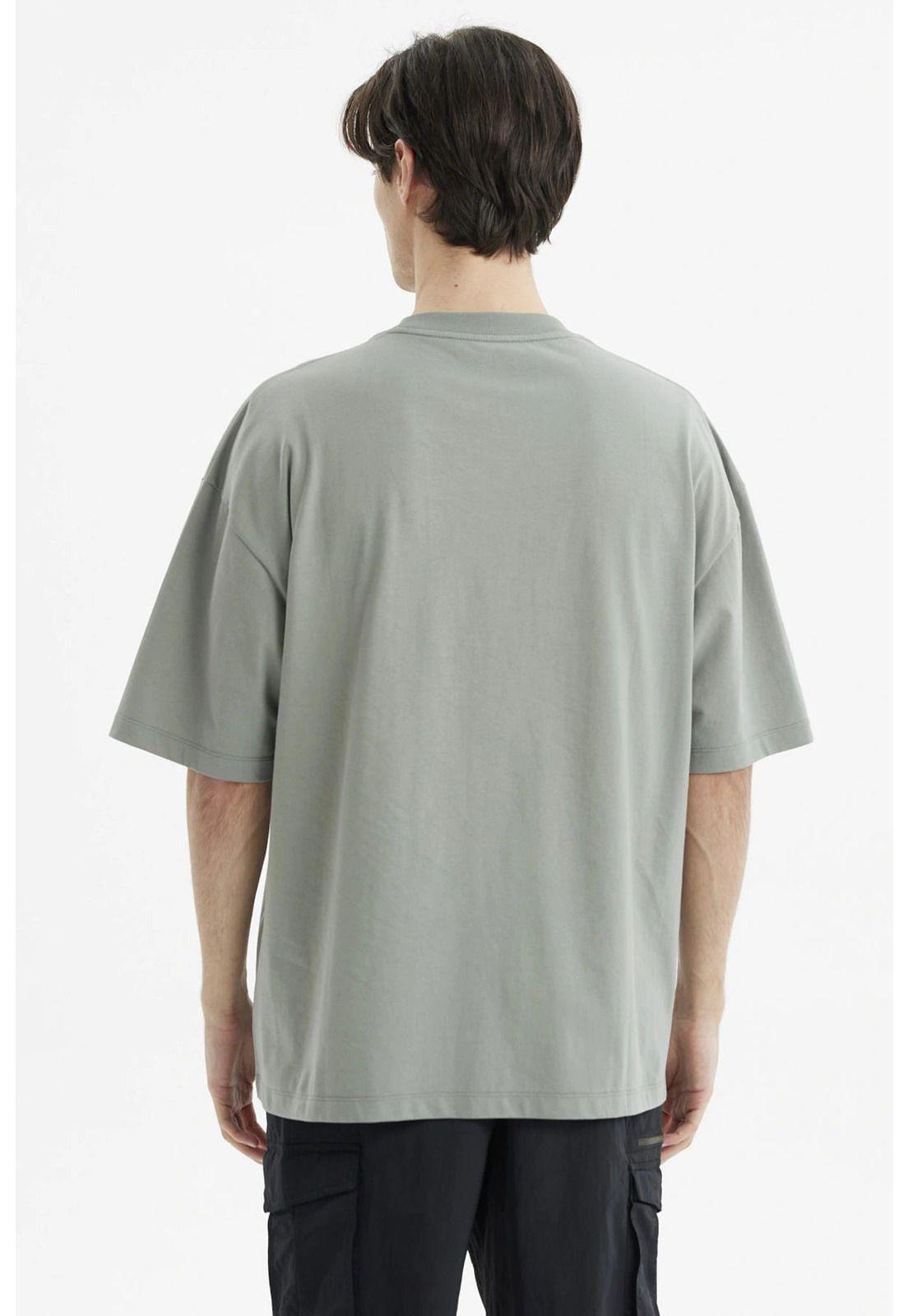 Polera Hombre Oversize Verde Claro - ll-2