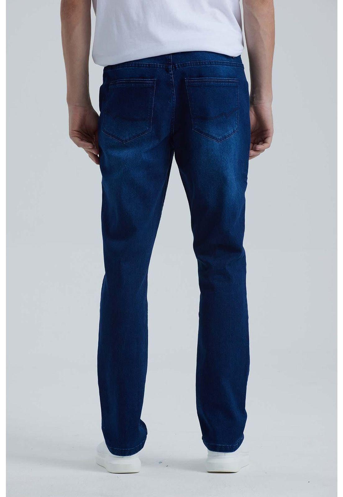 Jeans Hombre Slim Azul - VI-3