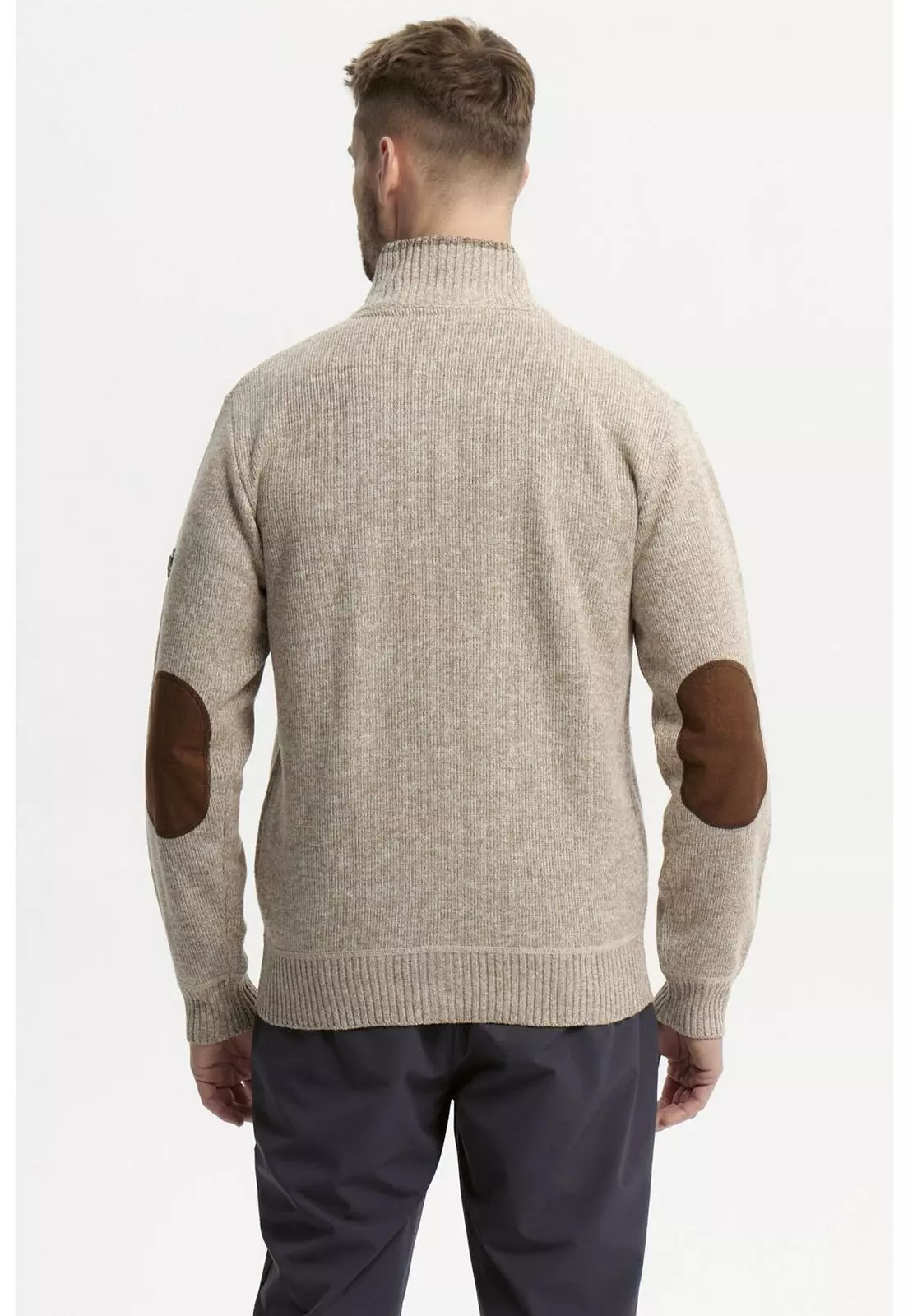 Sweater Hombre Slim Beige-2