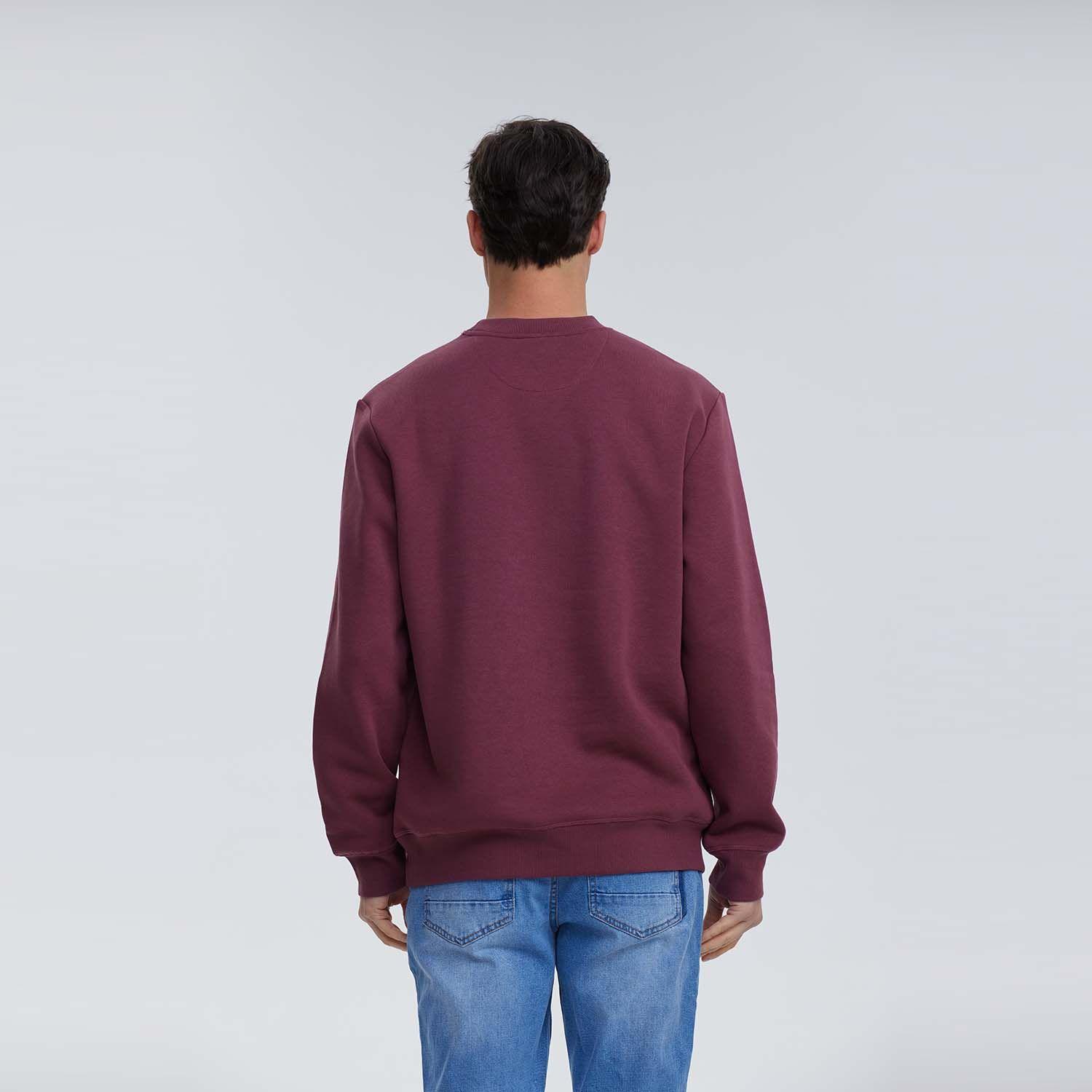 Polerón Hombre Básico Magenta Fashion´s Park-2