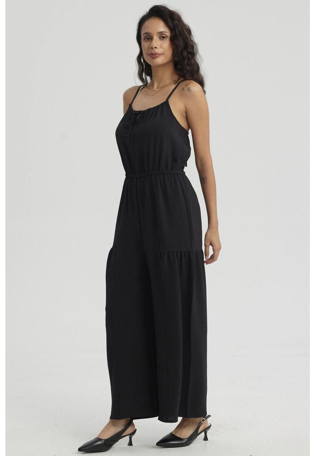 Enteritos Mujer Largo Pabilo Negro - ll-3