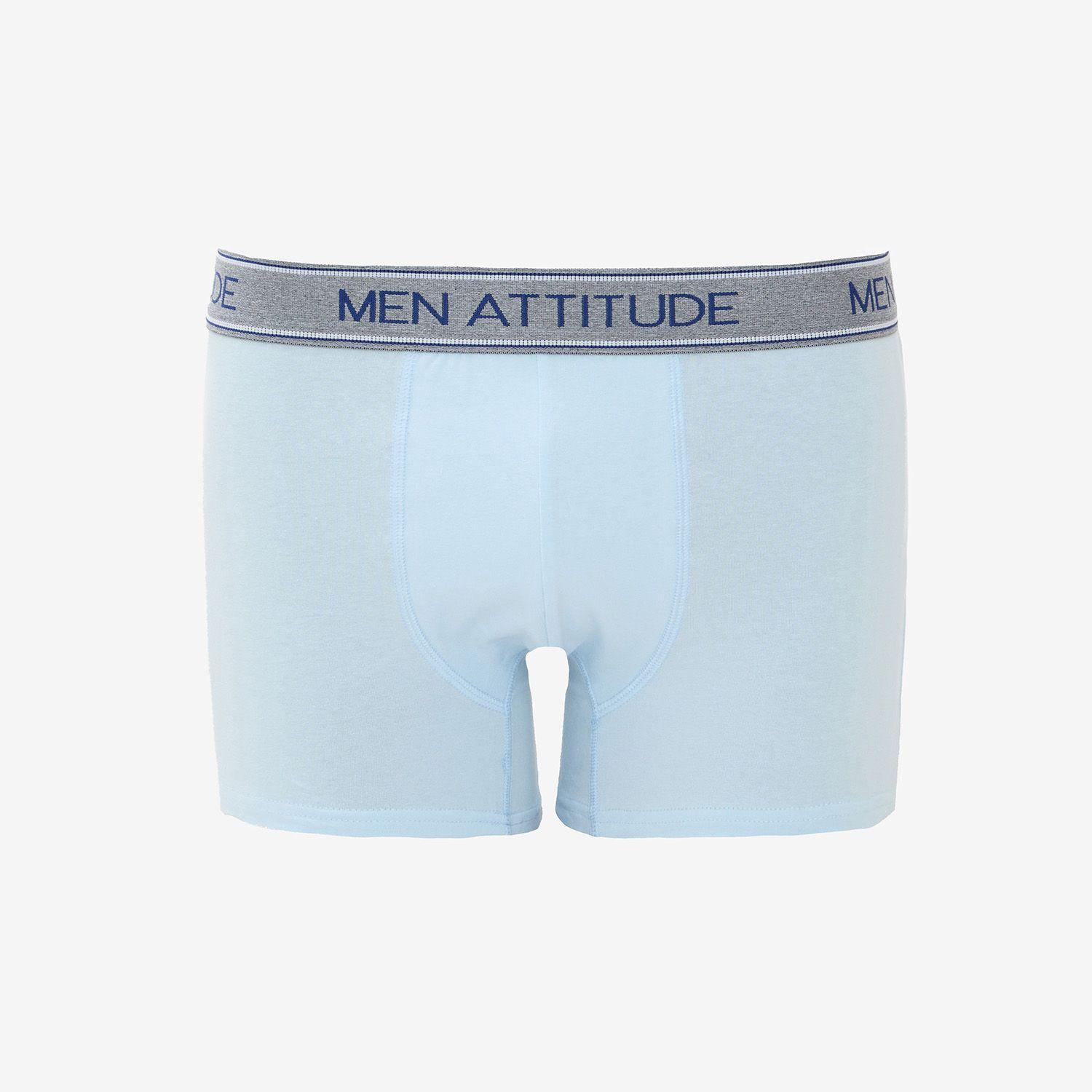 Boxer Hombre Bipack Lisos Azul Marino-0