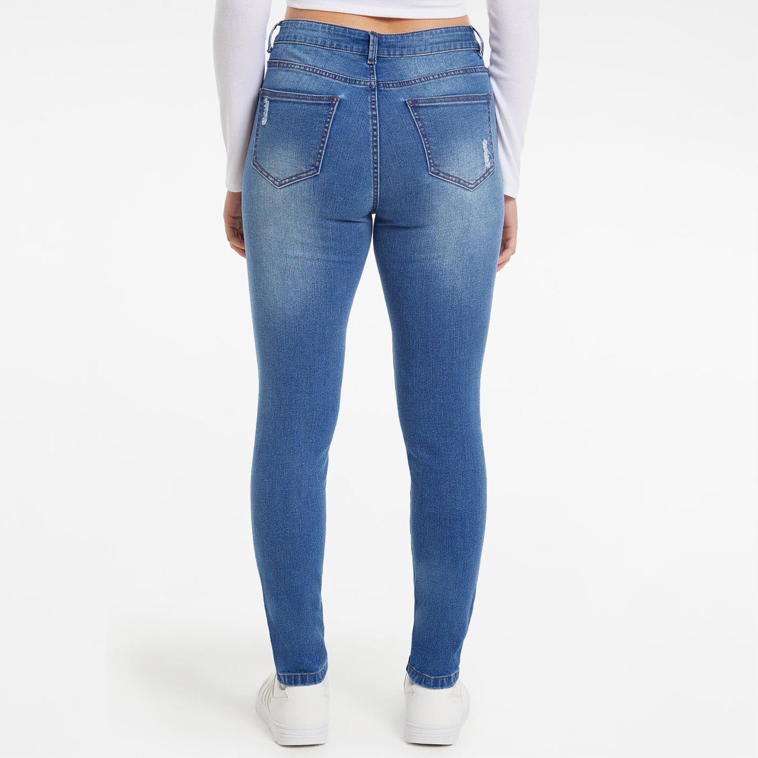 Jeans Mujer Super Skinny Lia Azul-2