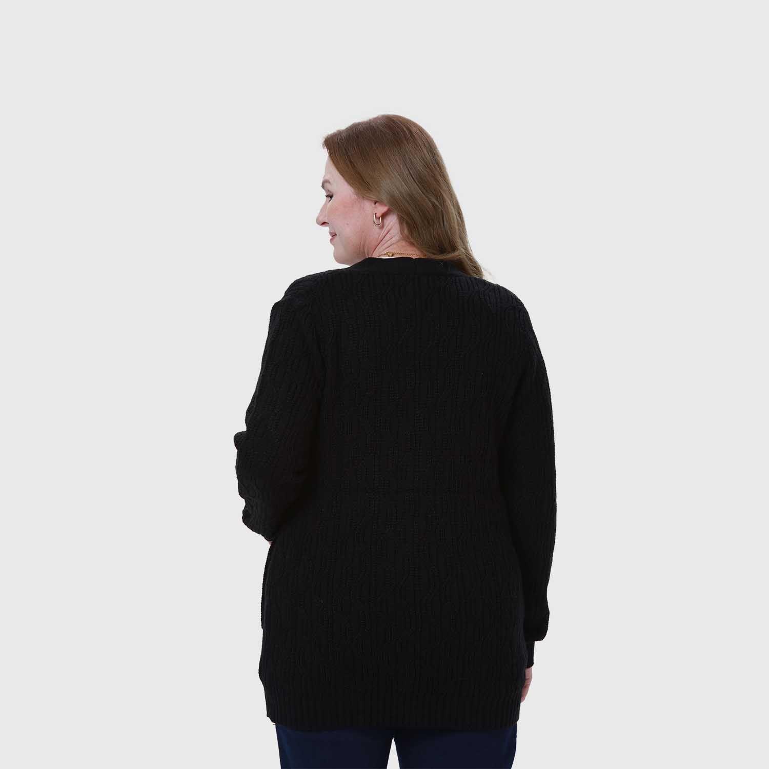 Sweater Mujer Tapado Negro Ii-2