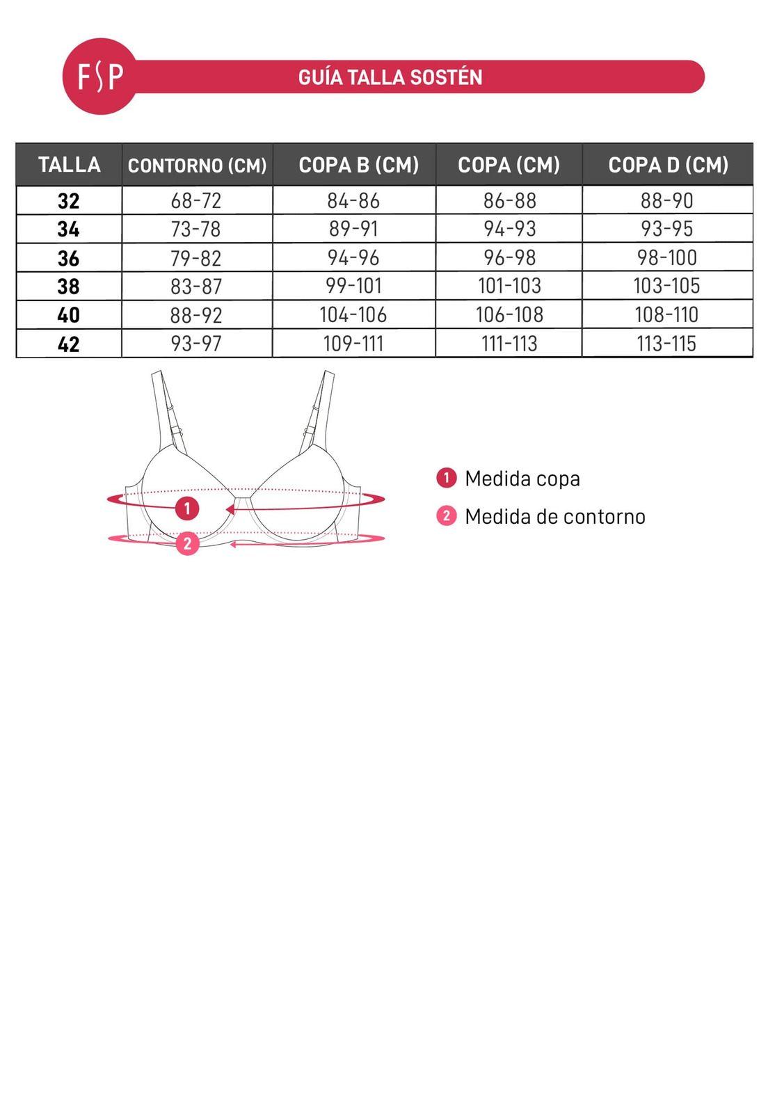 Sostén Mujer Bipack Recogido Negro-2