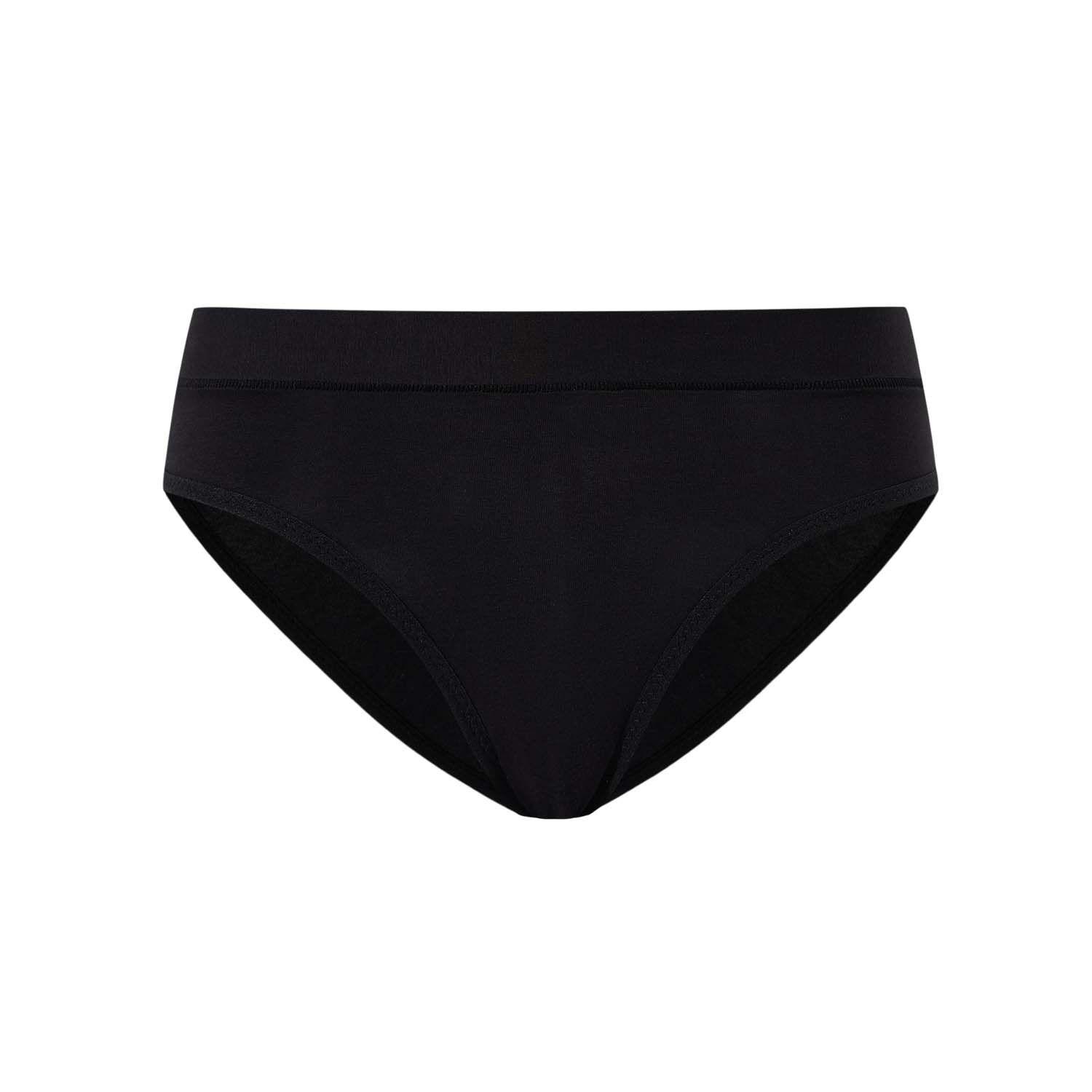 Calzón Mujer Bikini Sin Costura Negro-0
