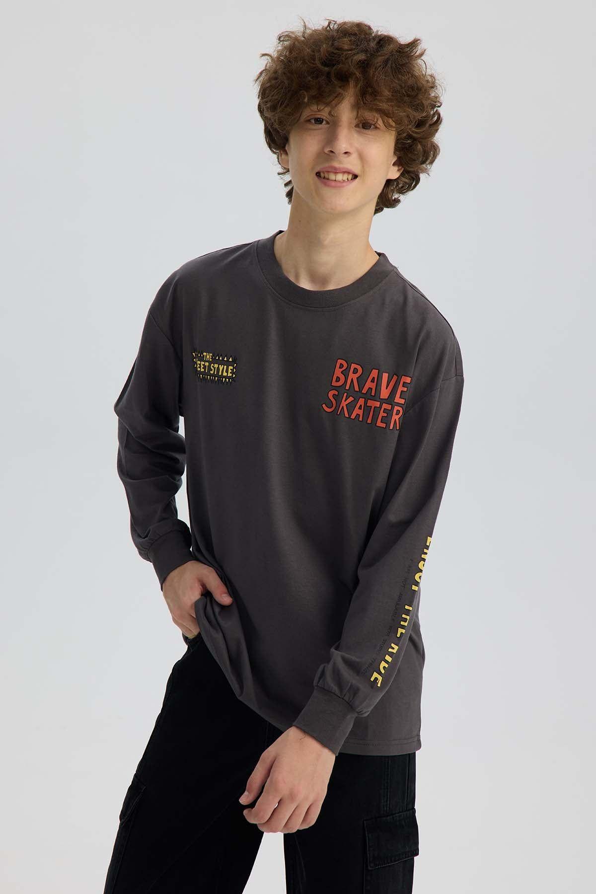 Polera Niño Print Marengo-1
