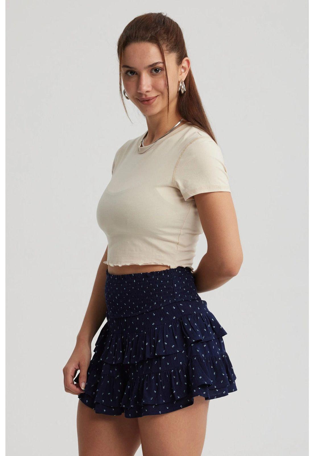 Polera Mujer Juvenil Beige Claro-1