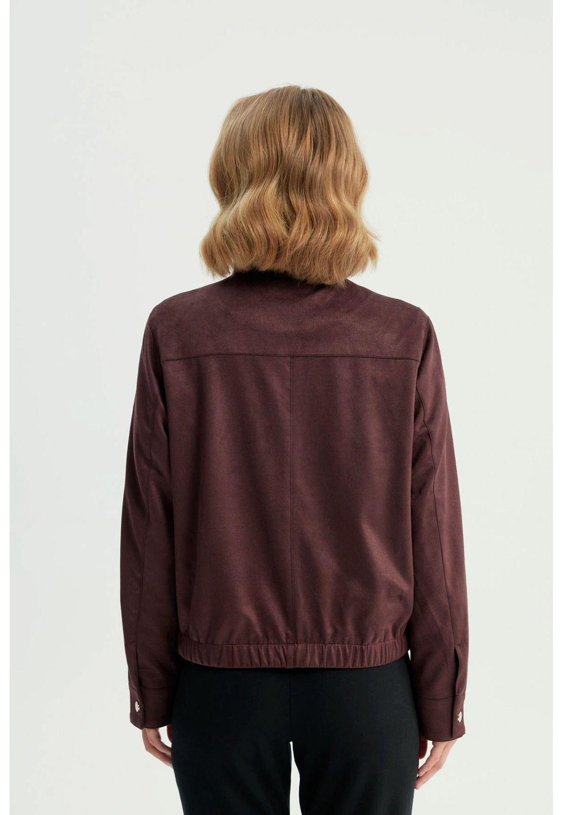 Chaqueta Mujer Regular Vino - ll-2