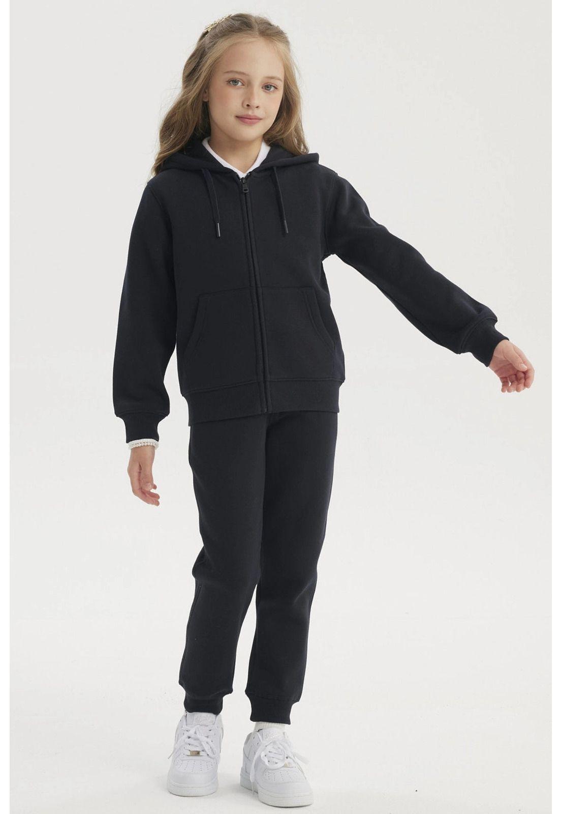 Polerón Niña Toddler Azul Marino-3