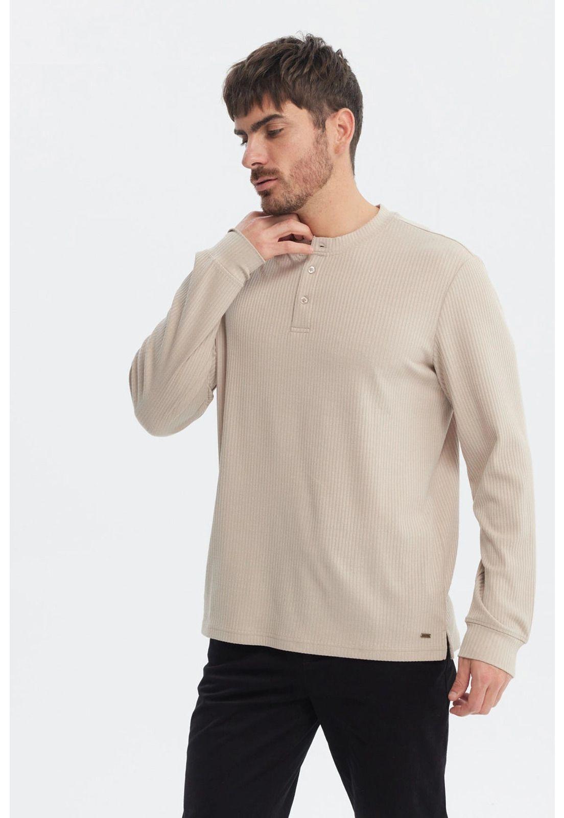 Polera Hombre Slim Arena-1