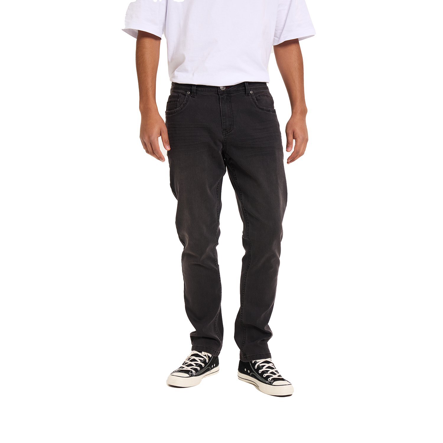 Jeans Hombre Slim 703 Negro Fashion's Park-0