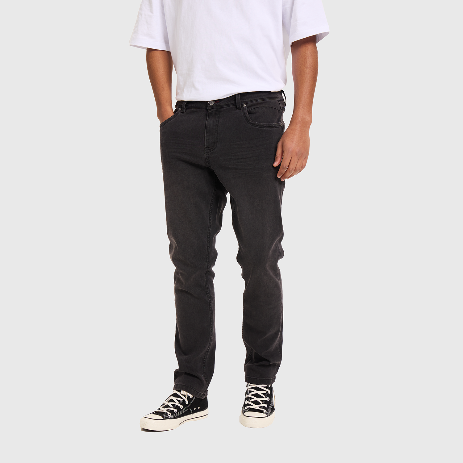 Jeans Hombre Slim 703 Negro Fashion's Park-1