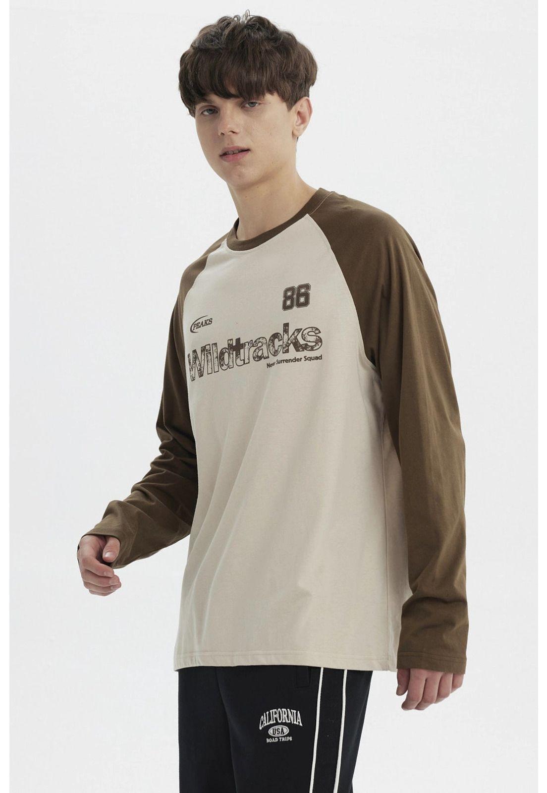 Polera Hombre Slim Beige - lV-1