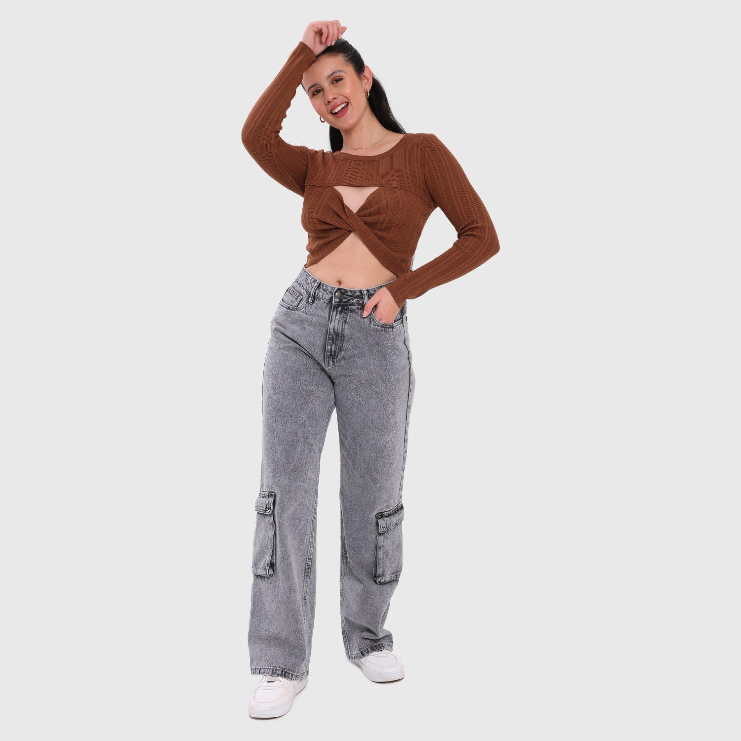 Sweater Mujer Twist Cafe Fashion's Park-3
