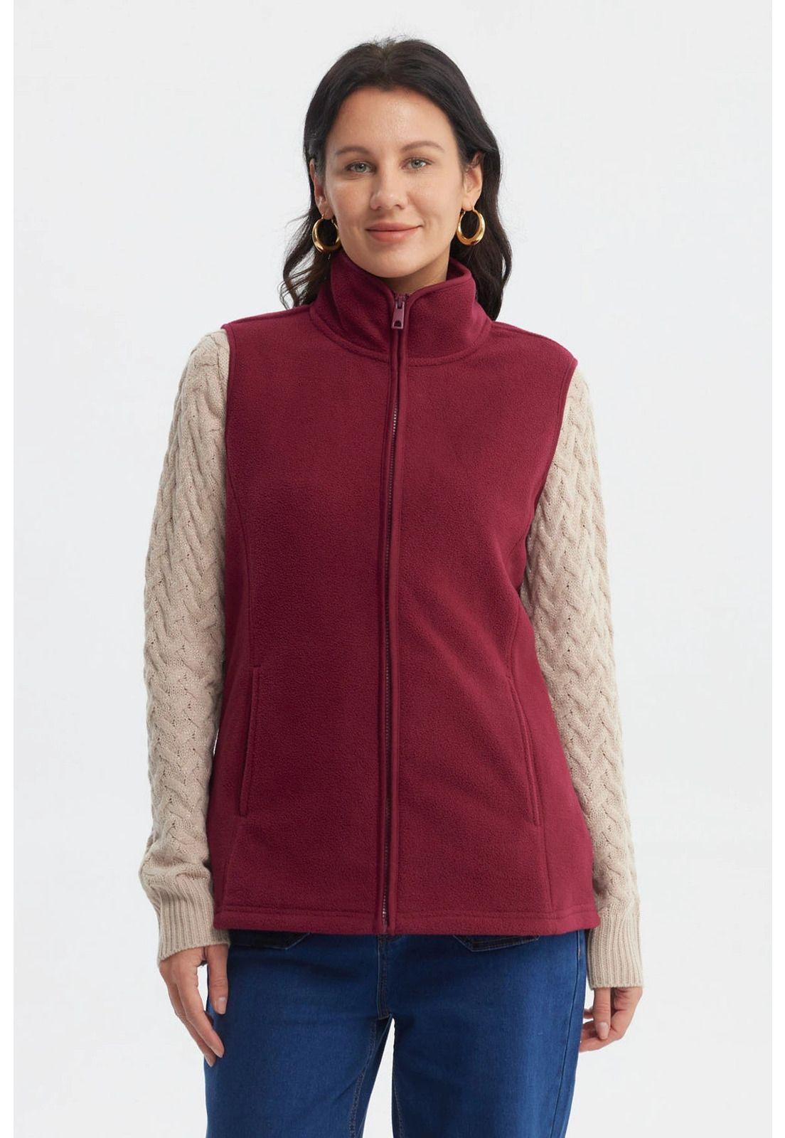 Polar Mujer Básico Rojo - ll-0