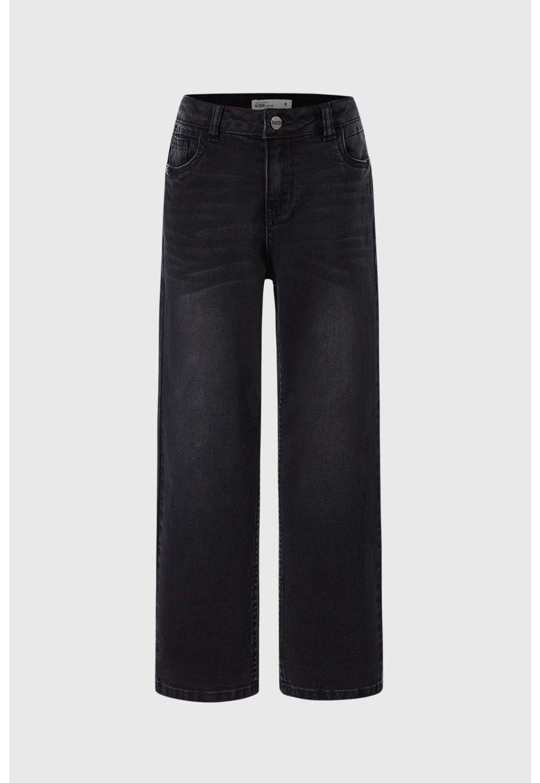 Jeans Niño Básico Negro-0