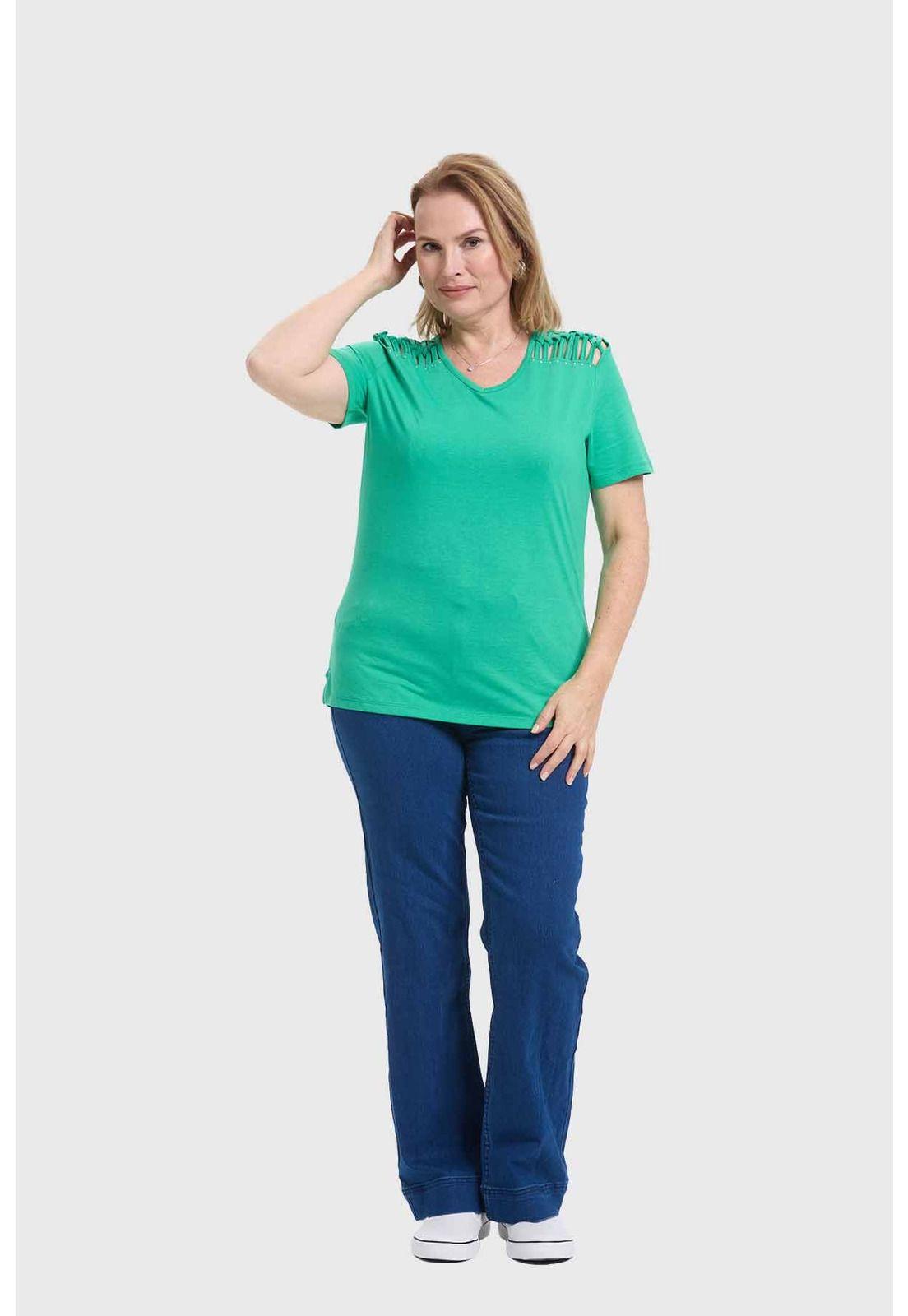 Polera Mujer Con Tachas Menta-3