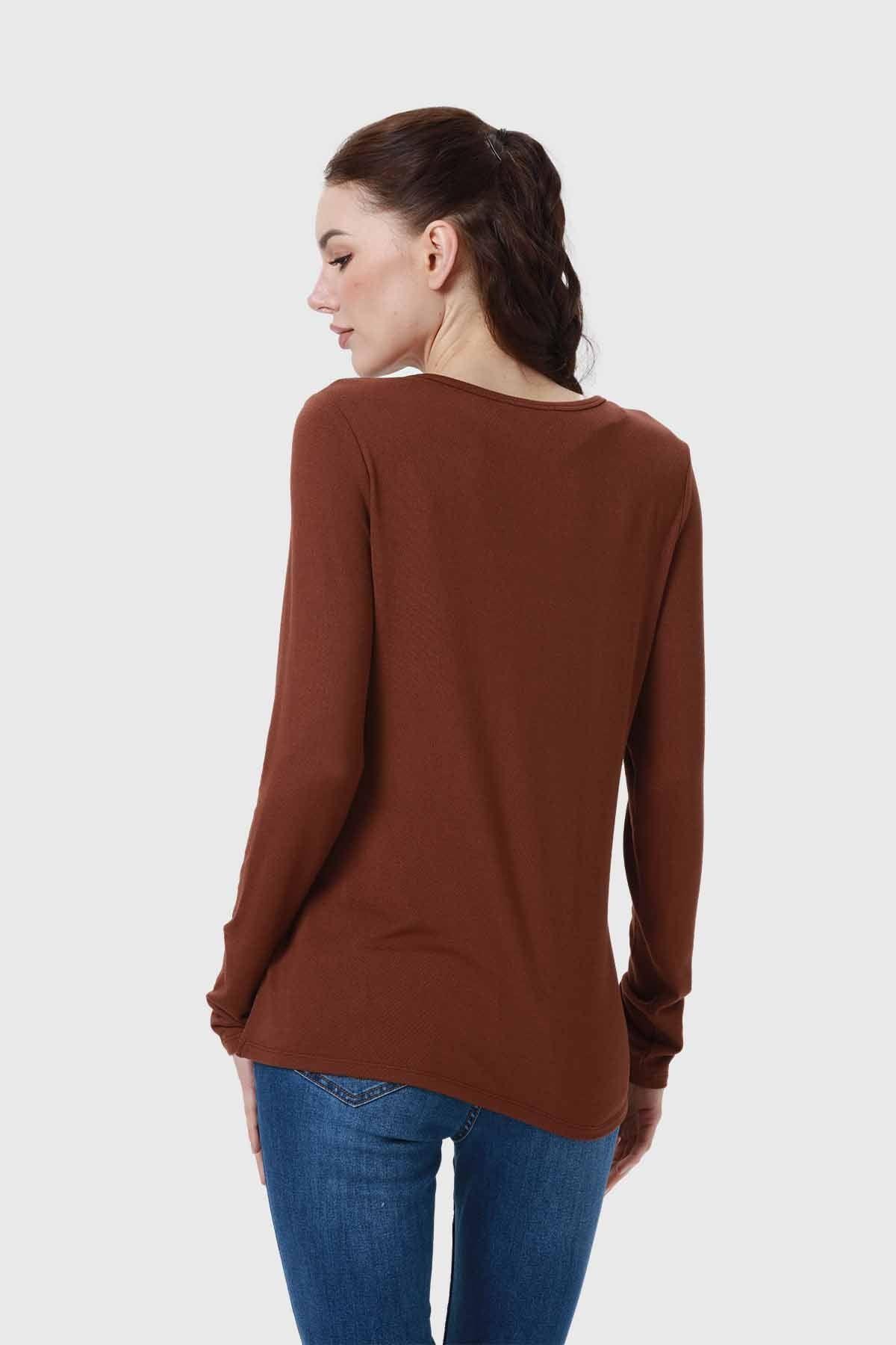 Sweater Mujer Camman Café-2