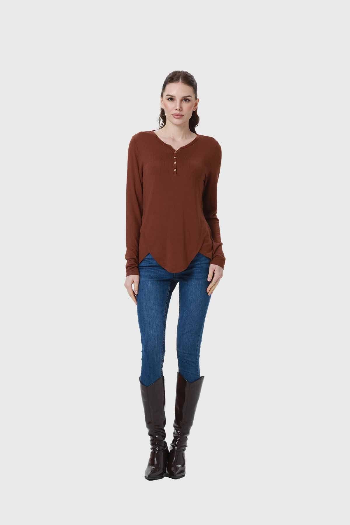 Sweater Mujer Camman Café-3