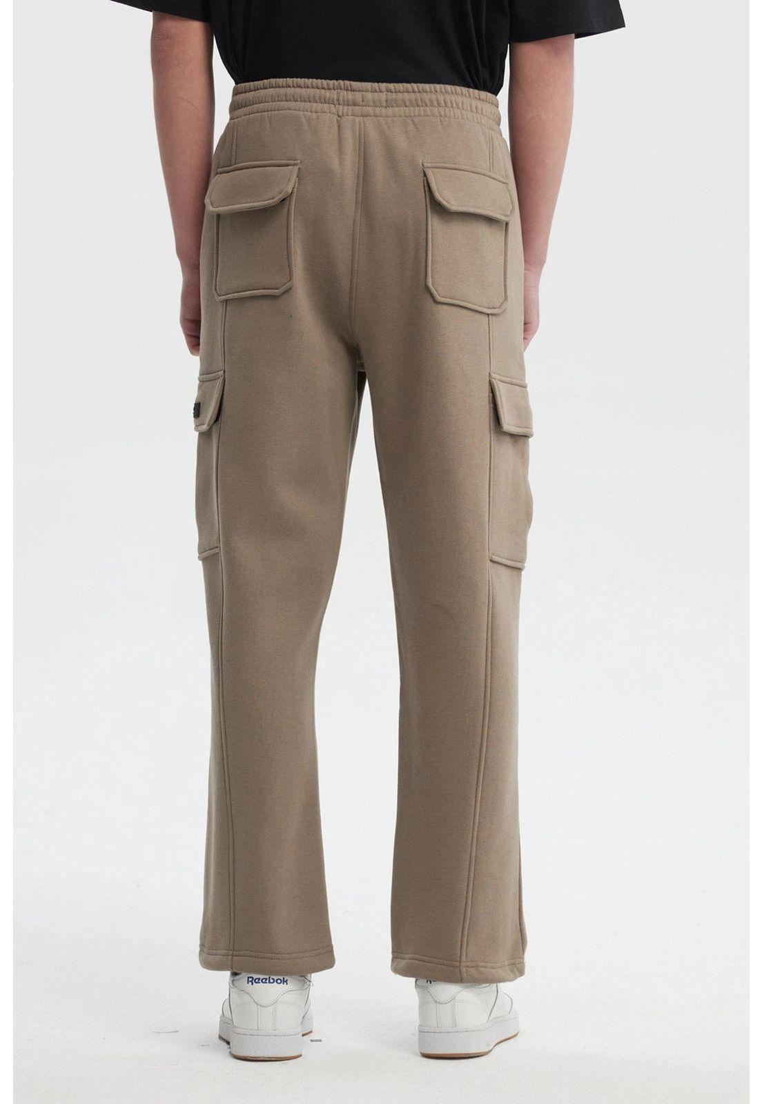 Pantalón Hombre Juvenil Calce Recto Café - lll-2