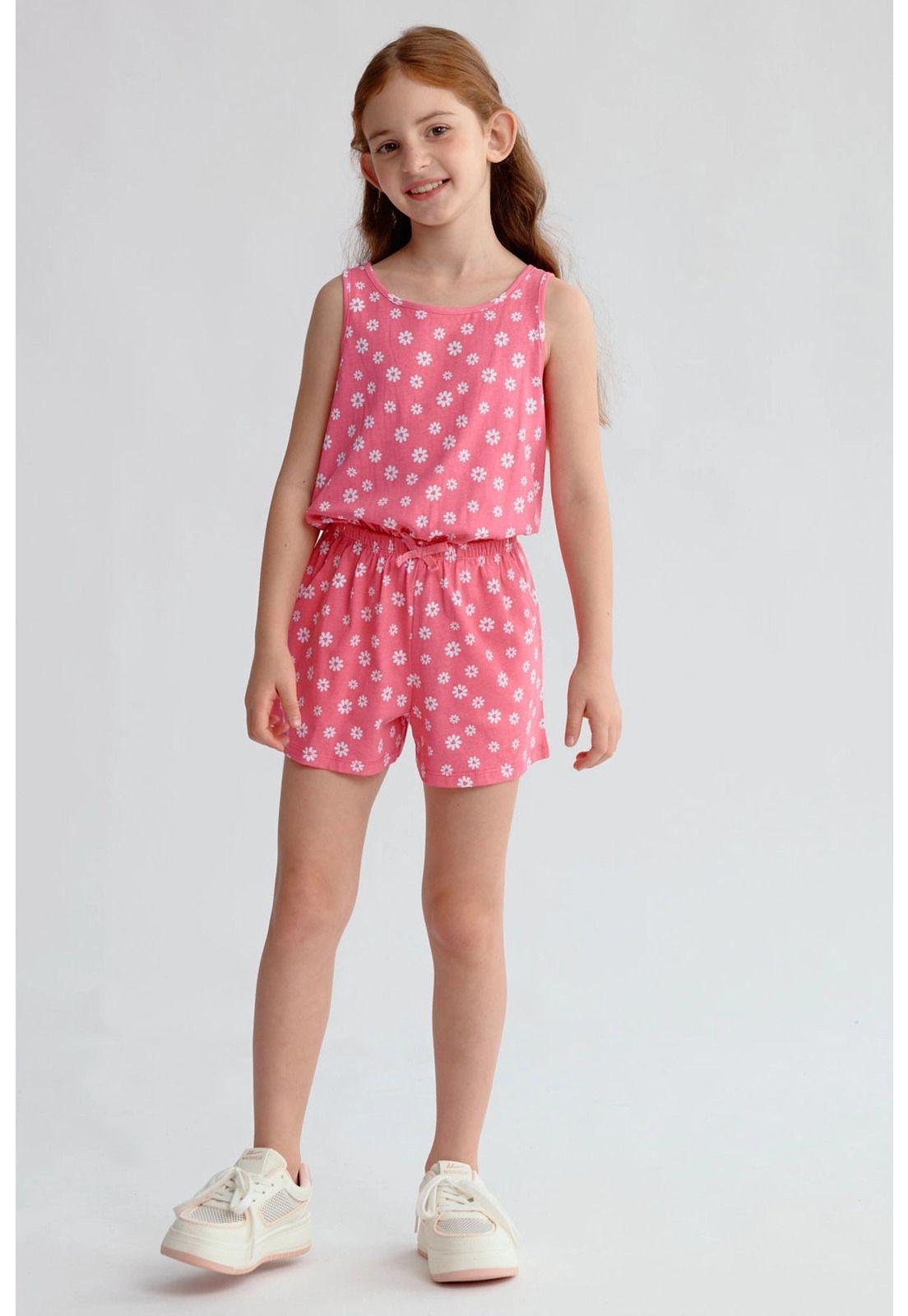 Enteritos Niña Toddler Básico Fucsia-0