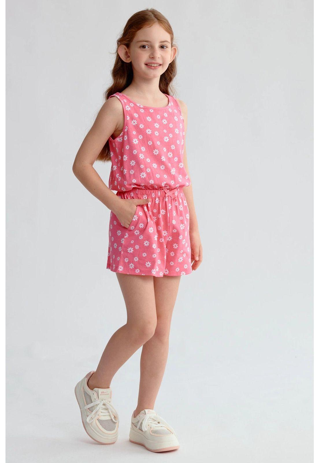 Enteritos Niña Toddler Básico Fucsia-2