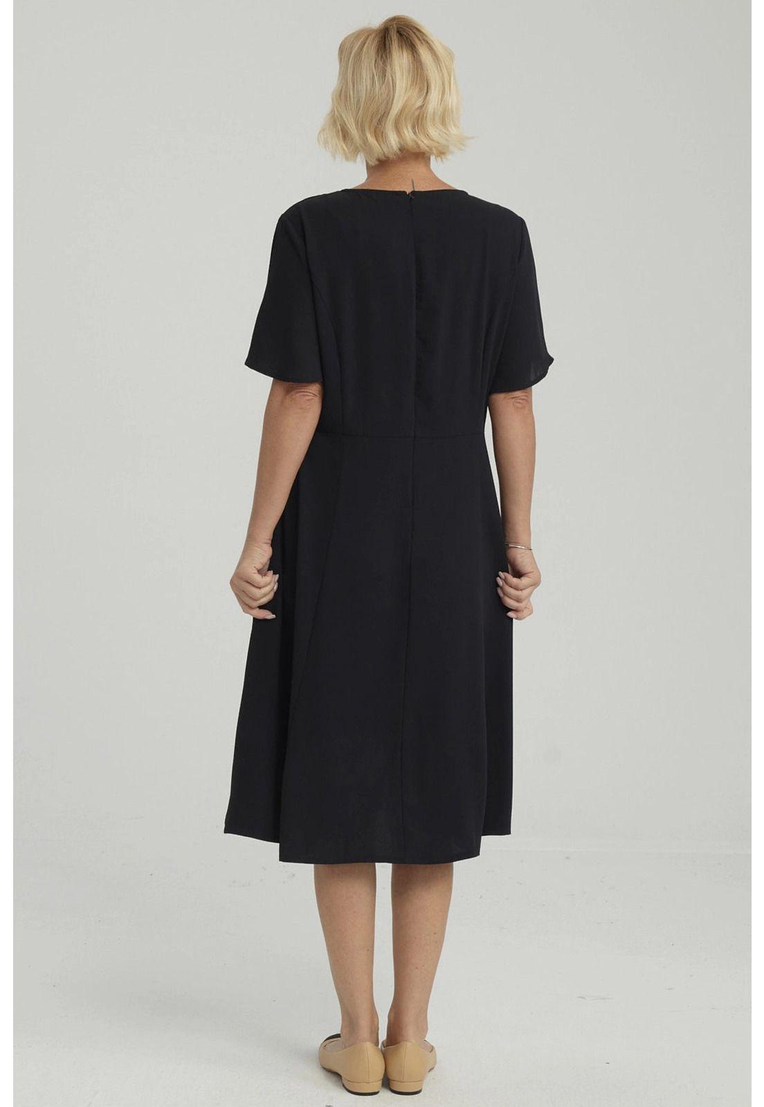 Vestido Mujer Noche Negro - ll-2