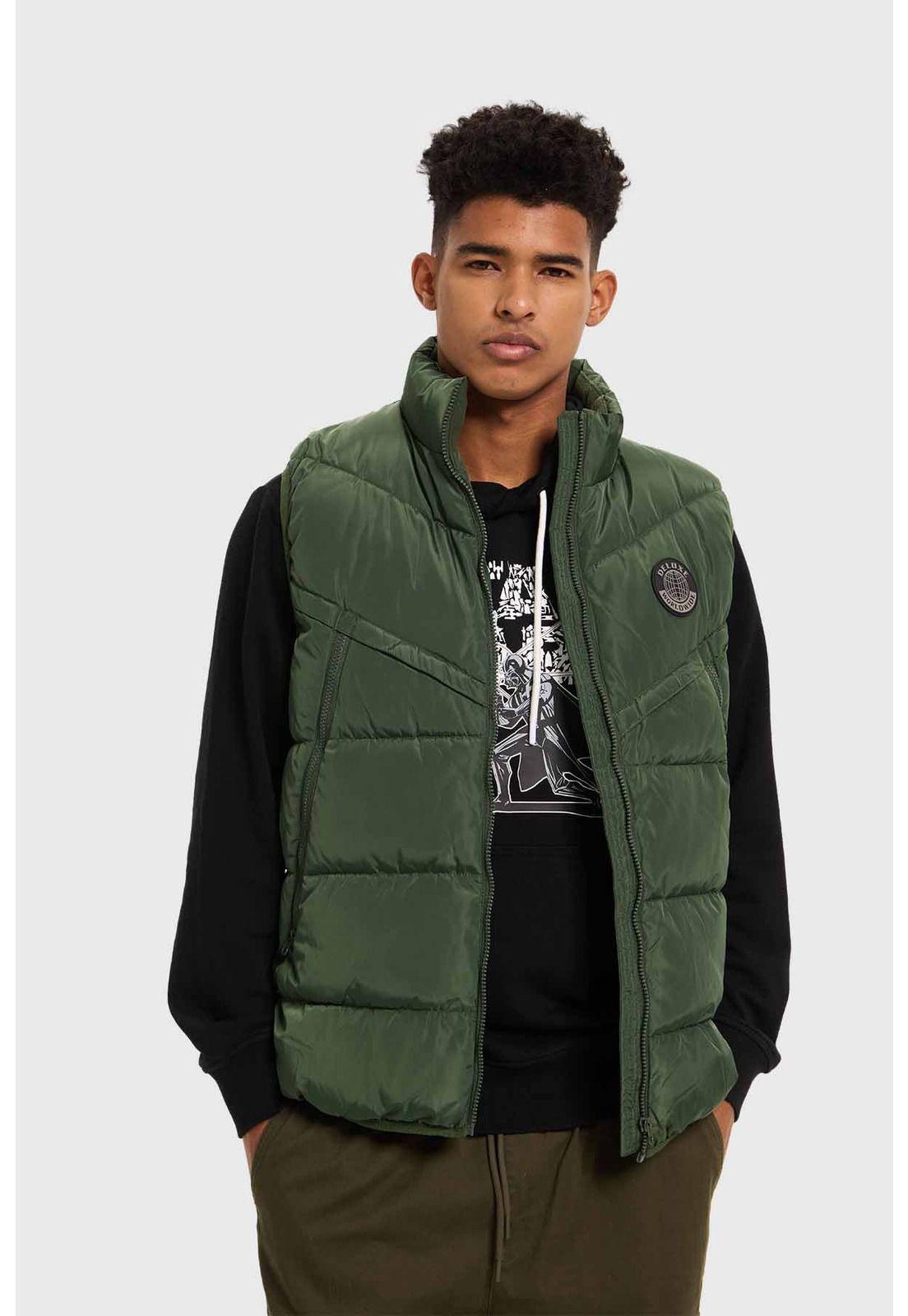 Parka Hombre Con Bolsillo Verde-0