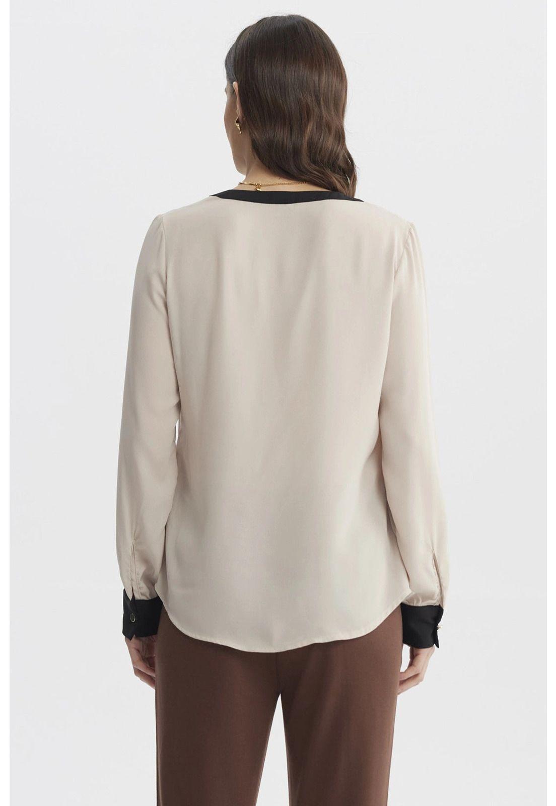 Blusa Mujer New Beige-2