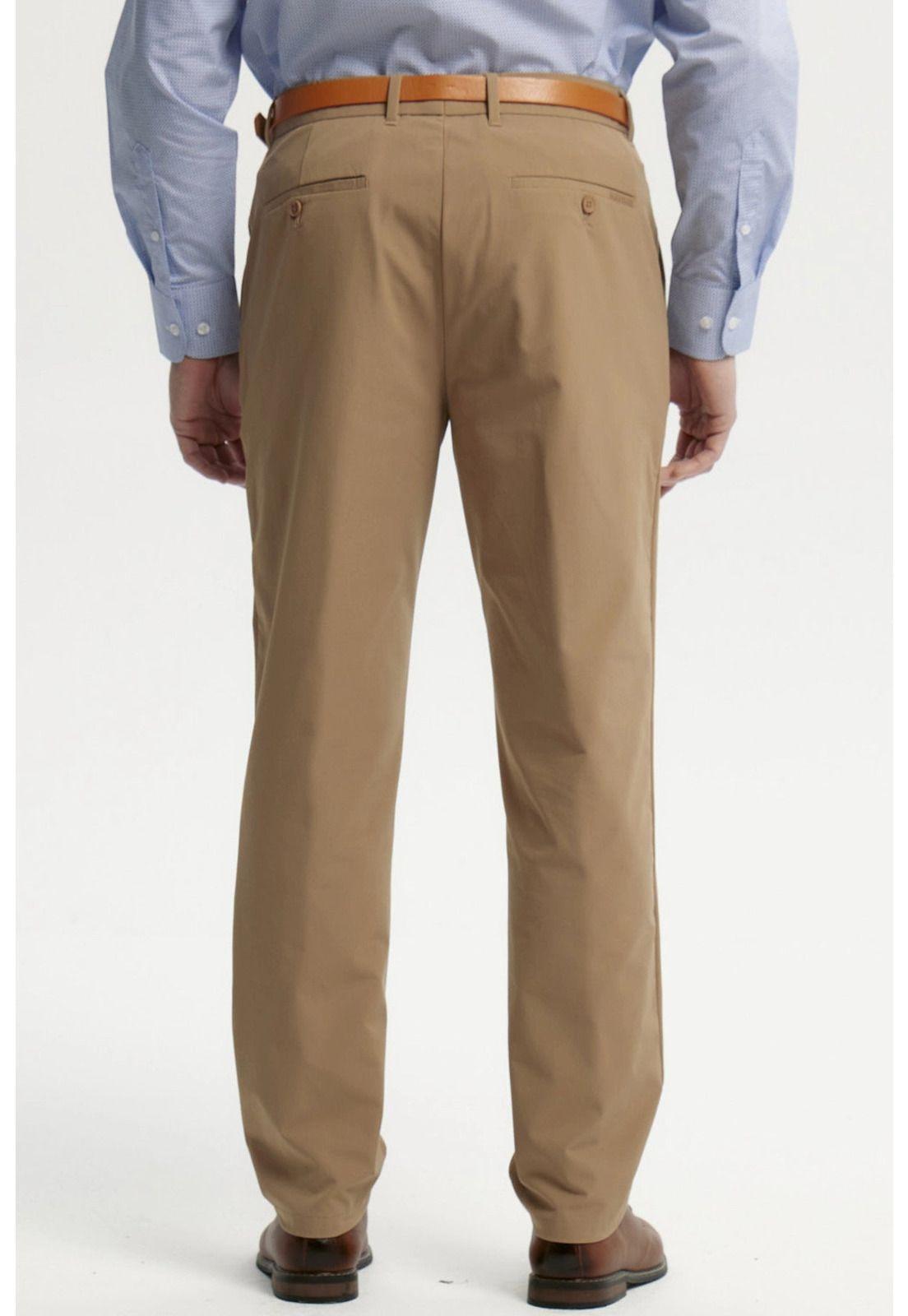 Pantalón Hombre Slim Camel-2