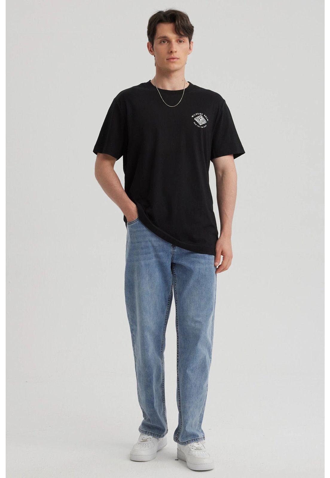 Polera Hombre Regular Fit Negro-1