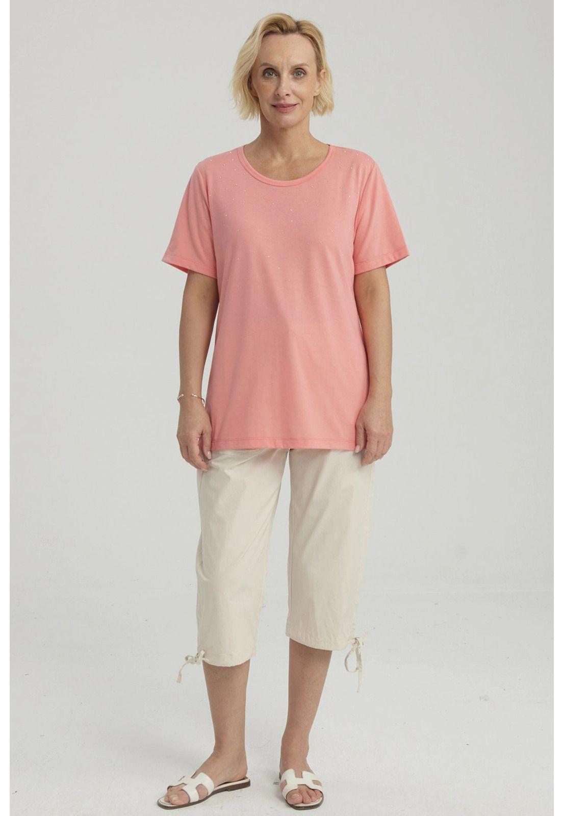 Polera Mujer Con Tachas Sandía-1