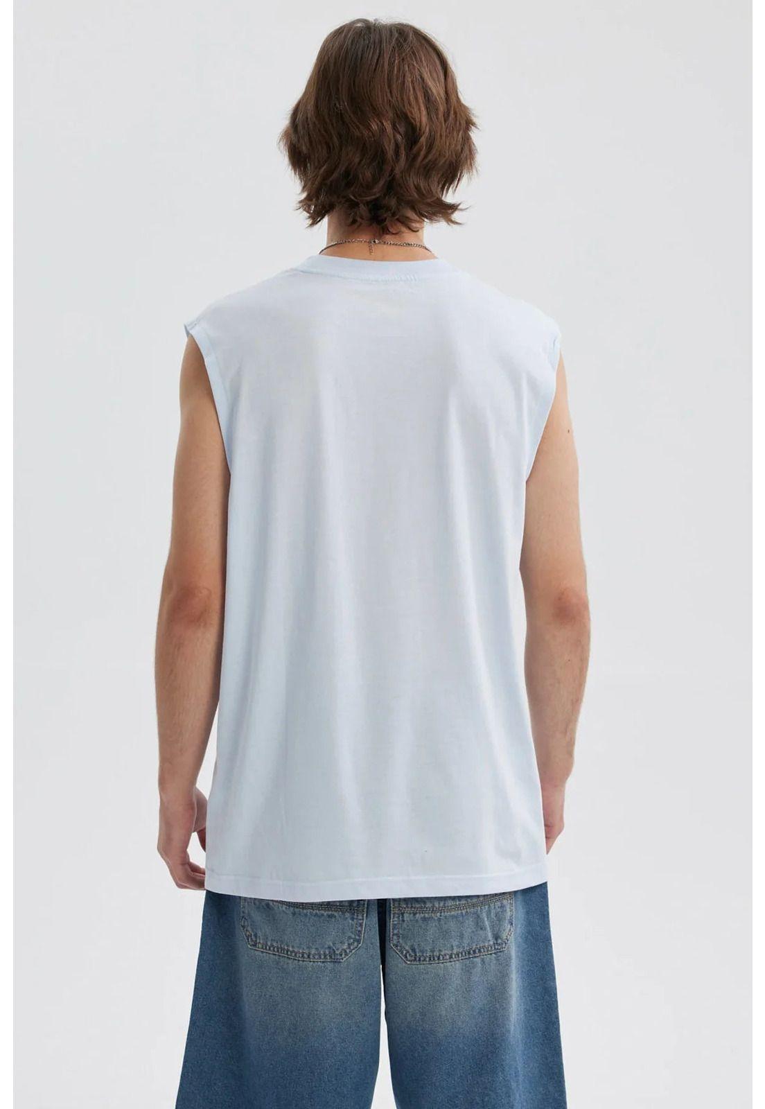 Polera Hombre Print Posicional Celeste- ll-2