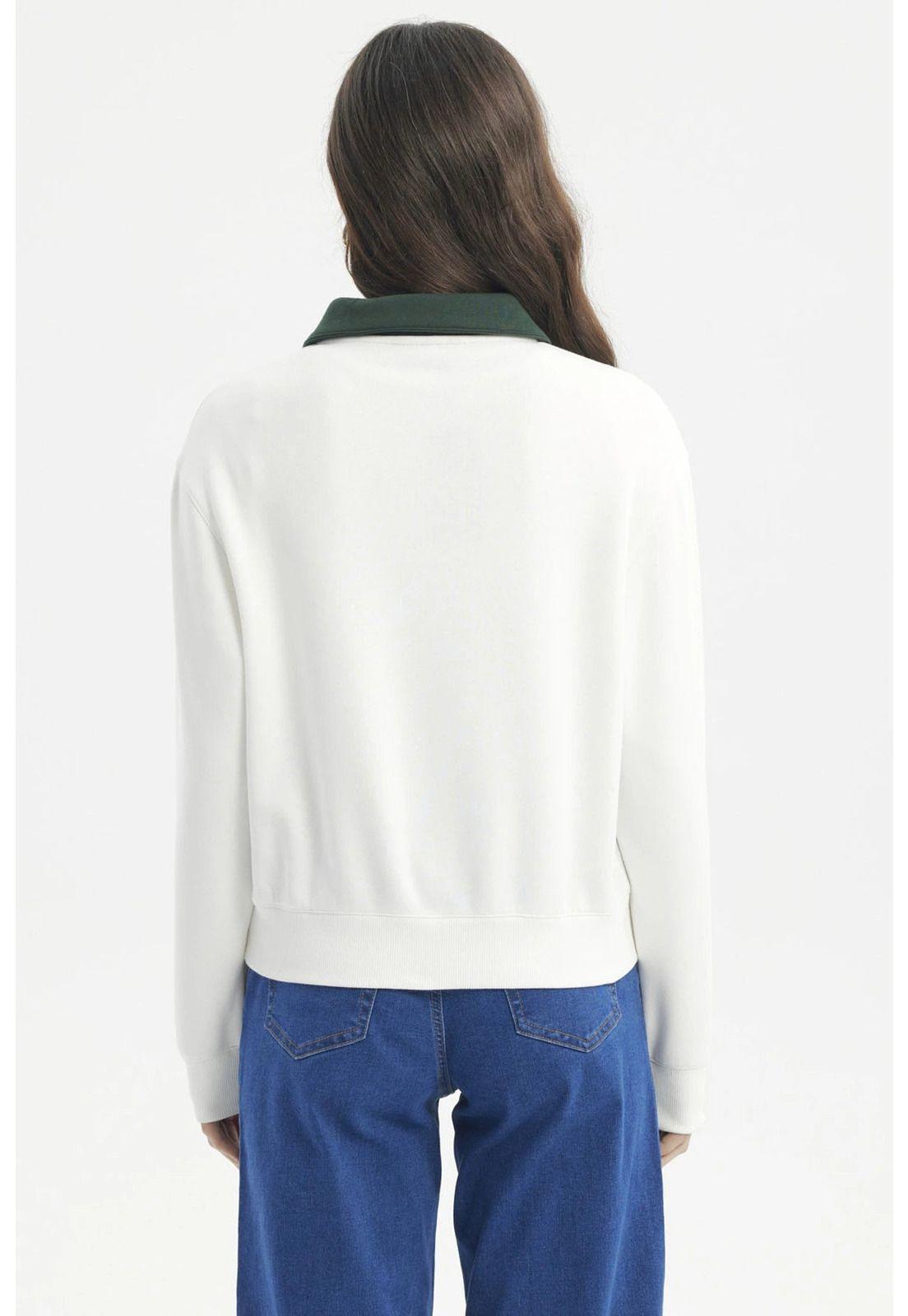 Polerón Mujer Slim Crudo - ll-2