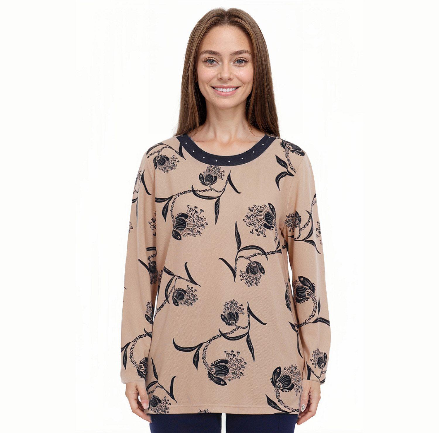 Polera Mujer Print Negro Ii-0