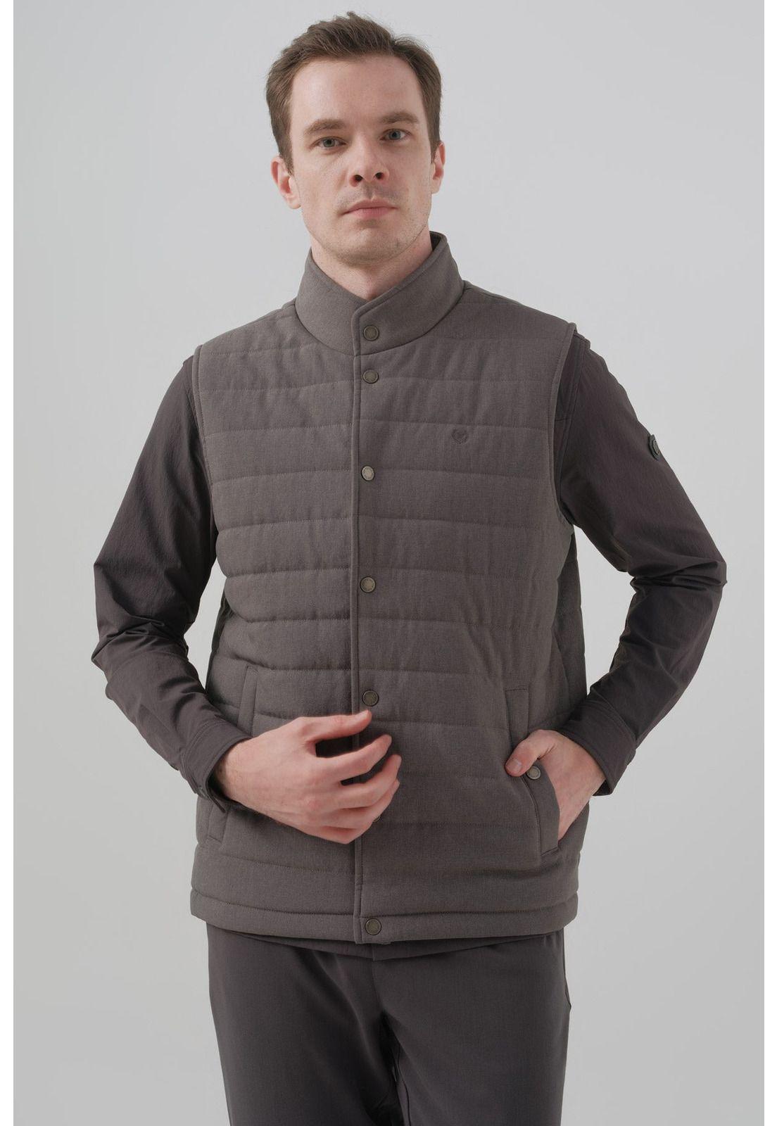 Parka Hombre Regular Gris-0