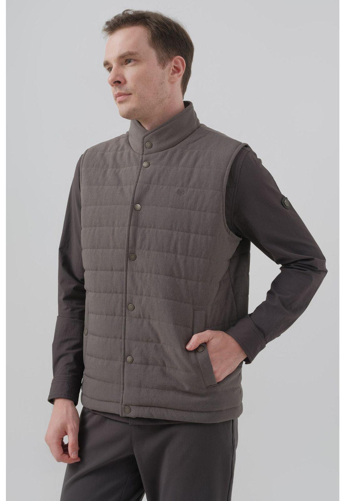Parka Hombre Regular Gris-1