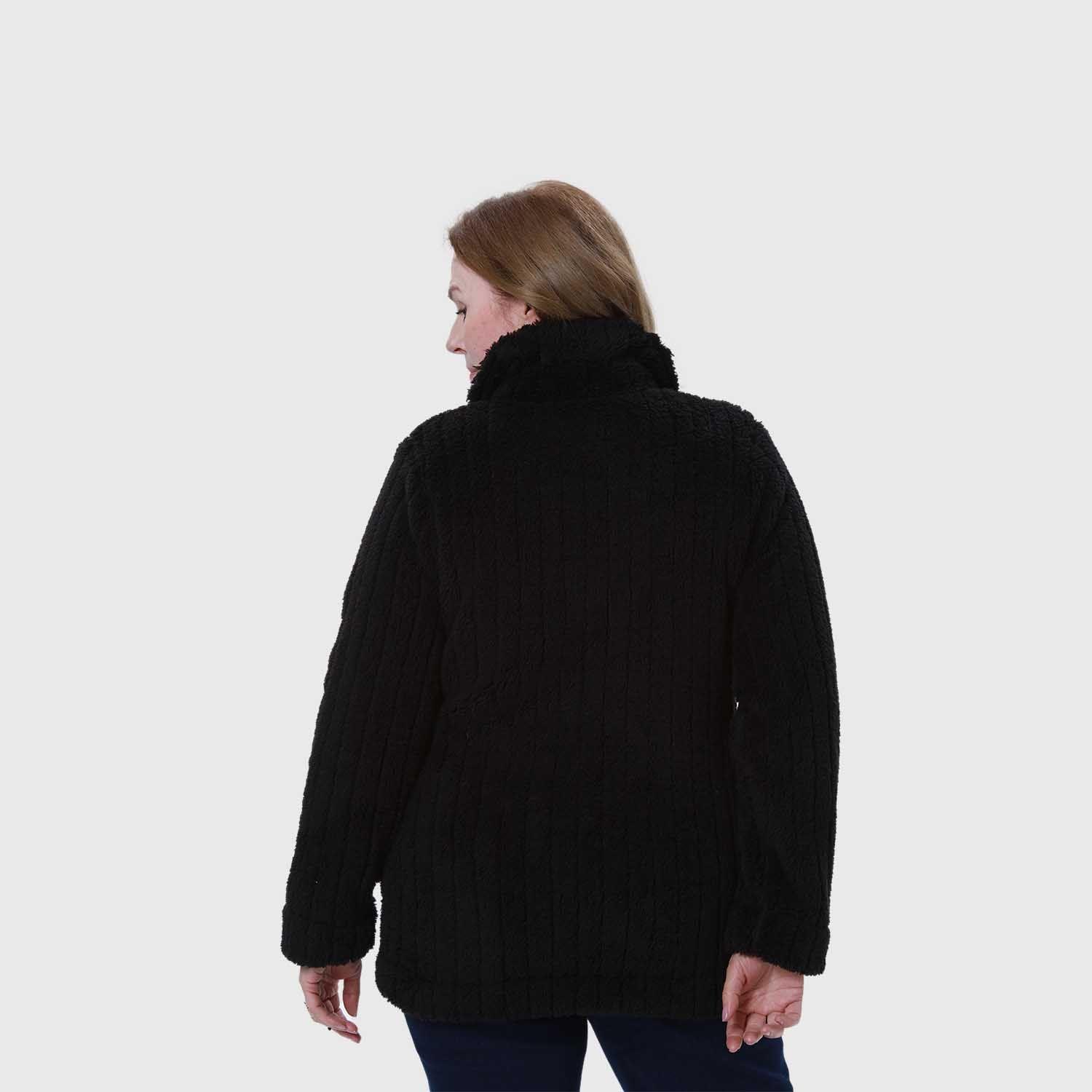 Polar Mujer Full Zipper Negro I-2