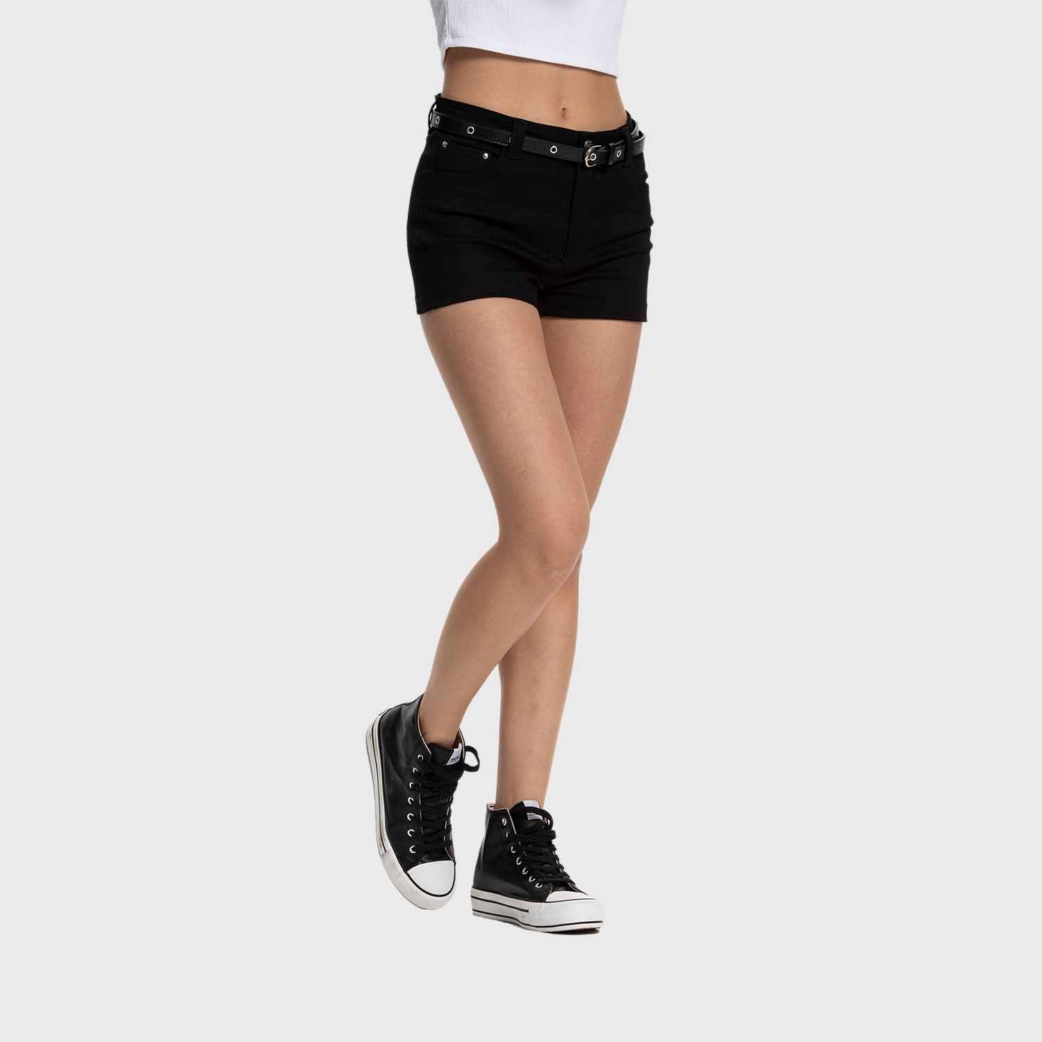 Short Mujer Cinturón Negro Fashion's Park-1