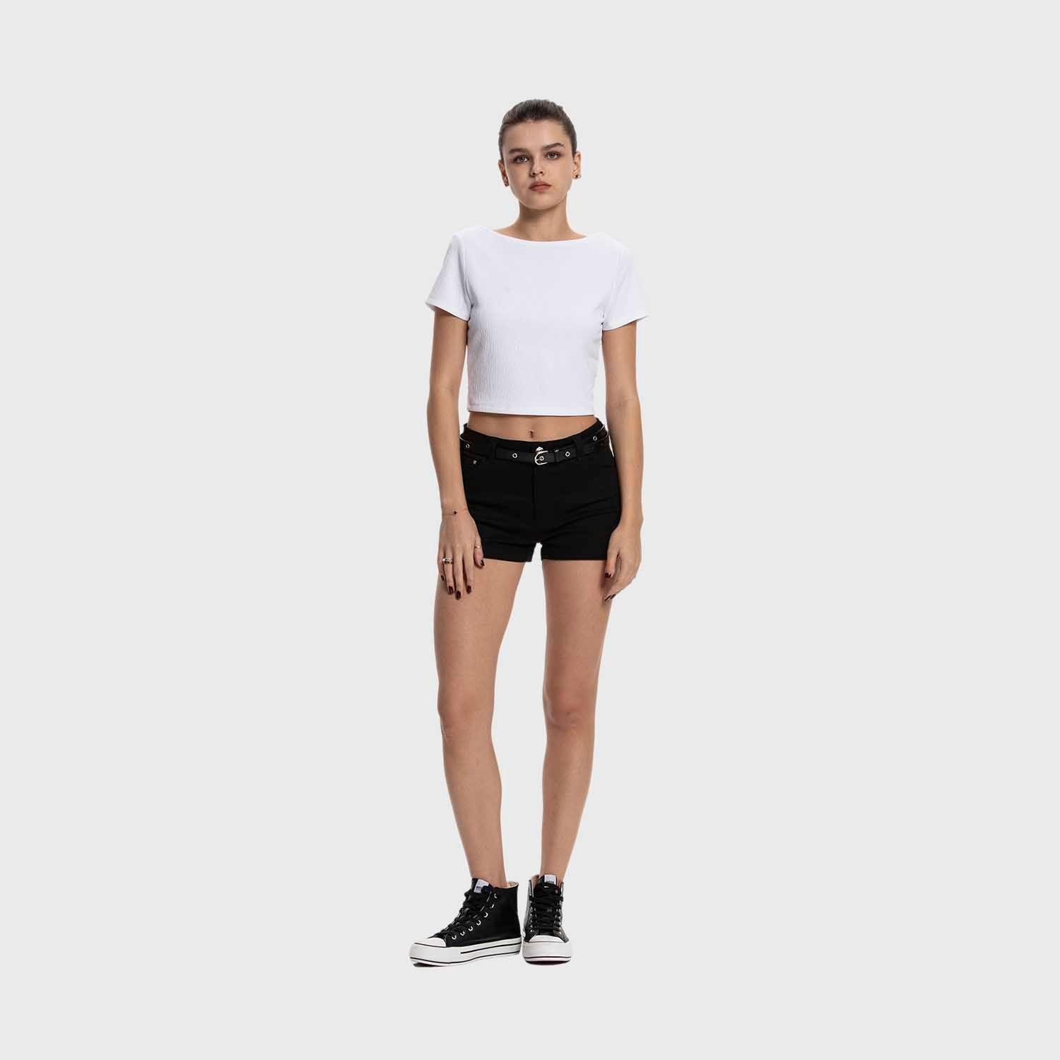 Short Mujer Cinturón Negro Fashion's Park-3