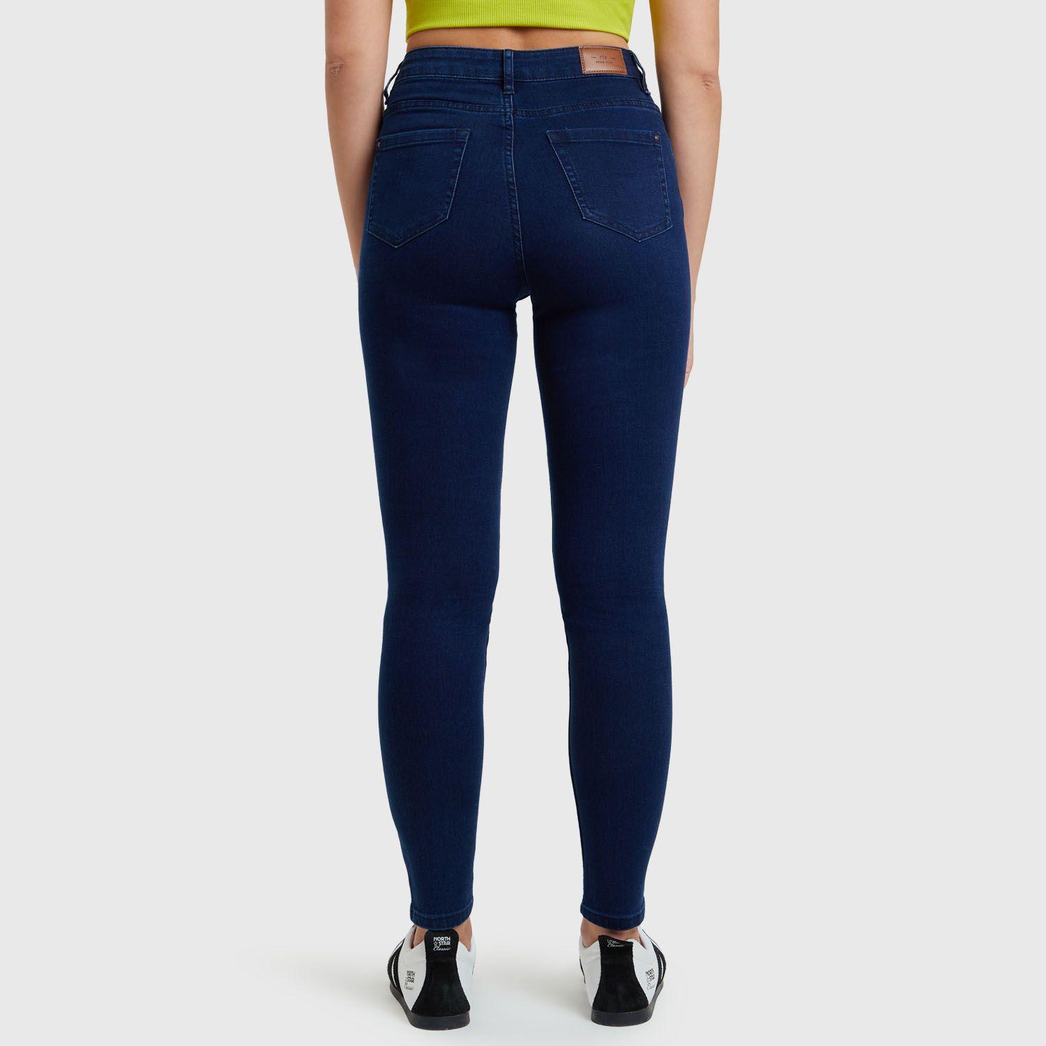 Jeans Super Skinny Emilia Azul Marino Mujer-2