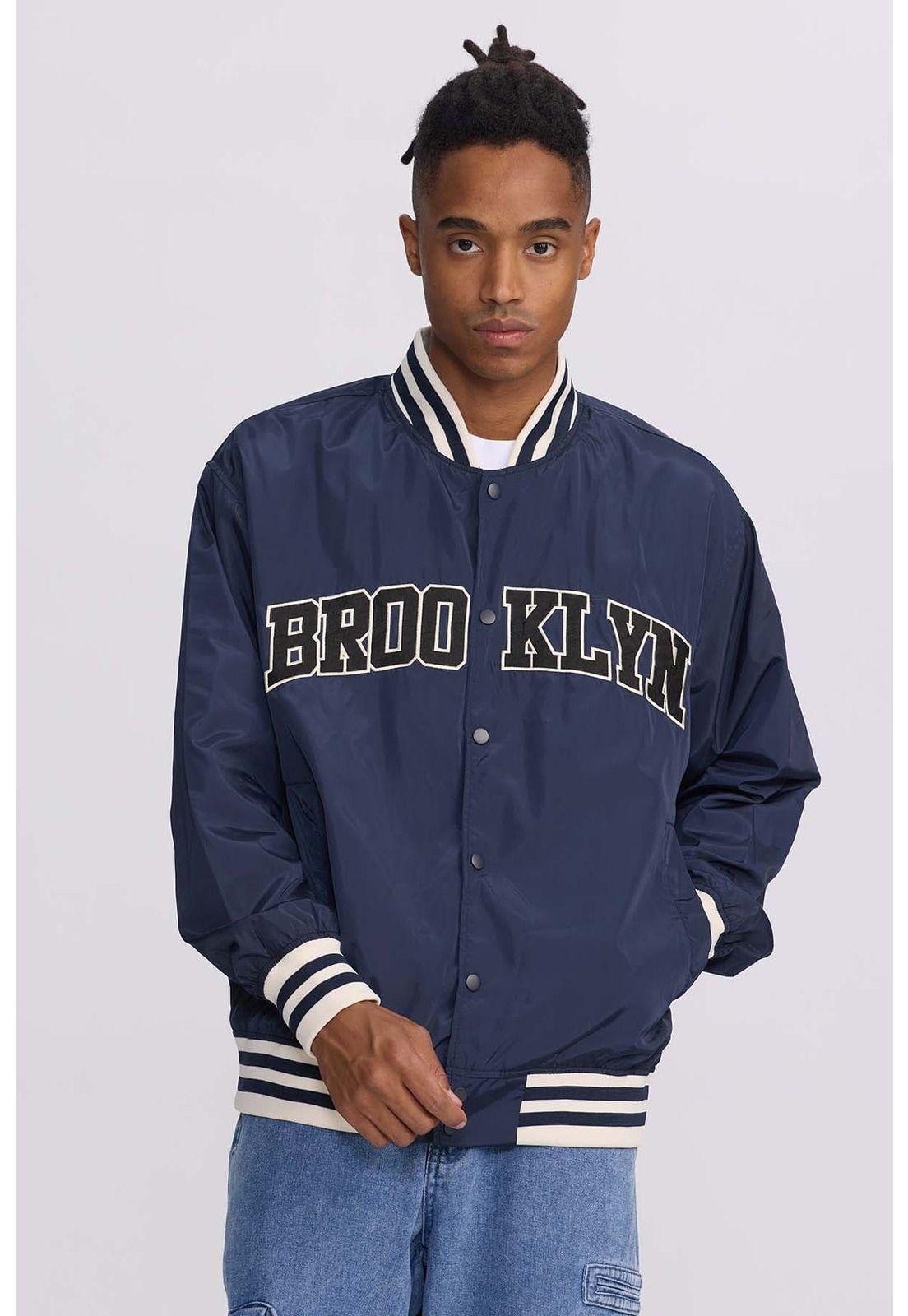 Chaqueta Hombre Cortaviento Azul Noche-0