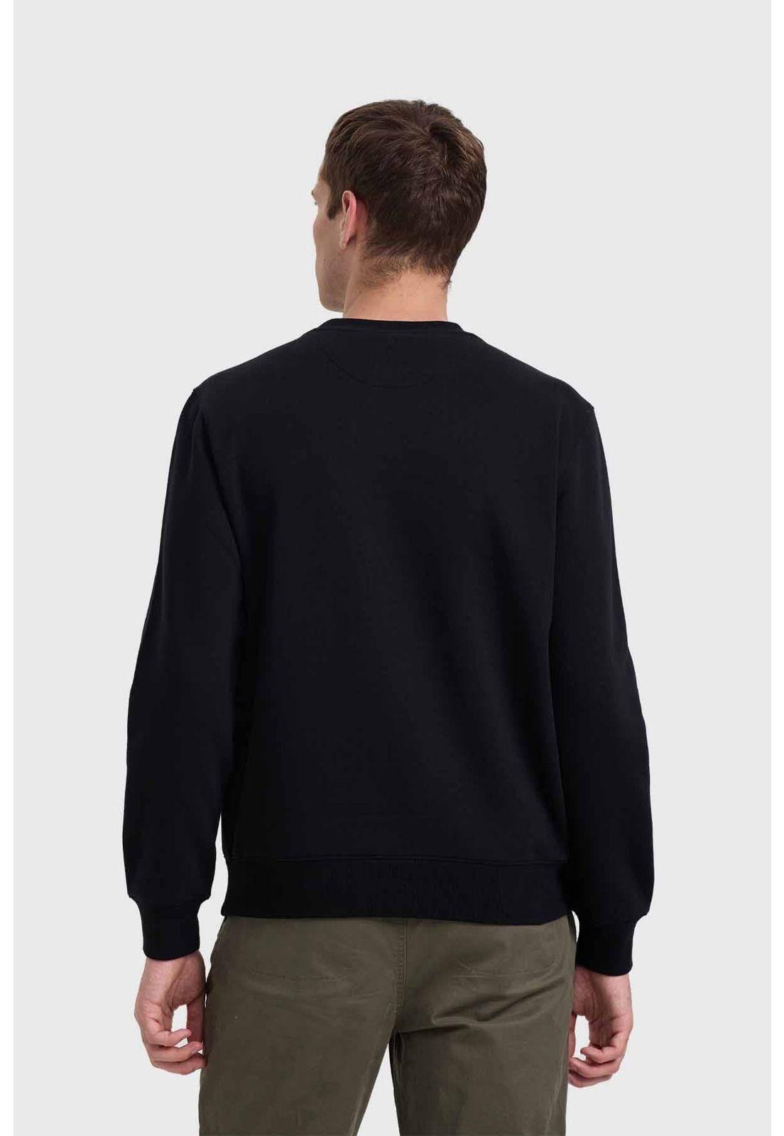 Polerón Hombre Print Negro - ll-2