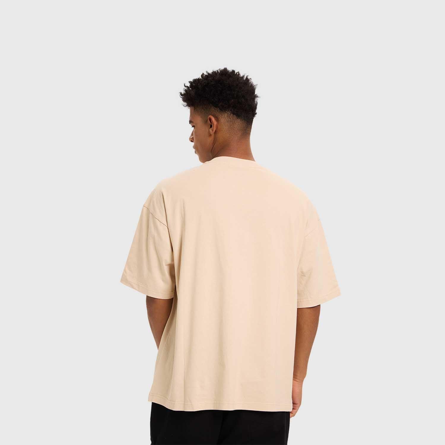 Polera Hombre Oversize Beige II Fashion's Park-2