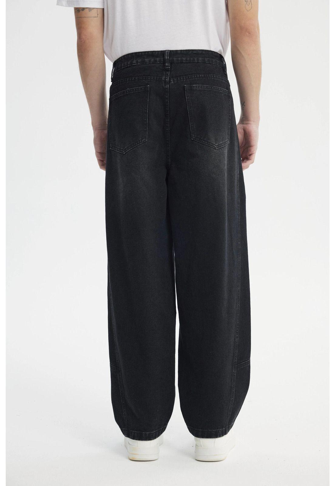 Jeans Baggy Hombre Negro-2