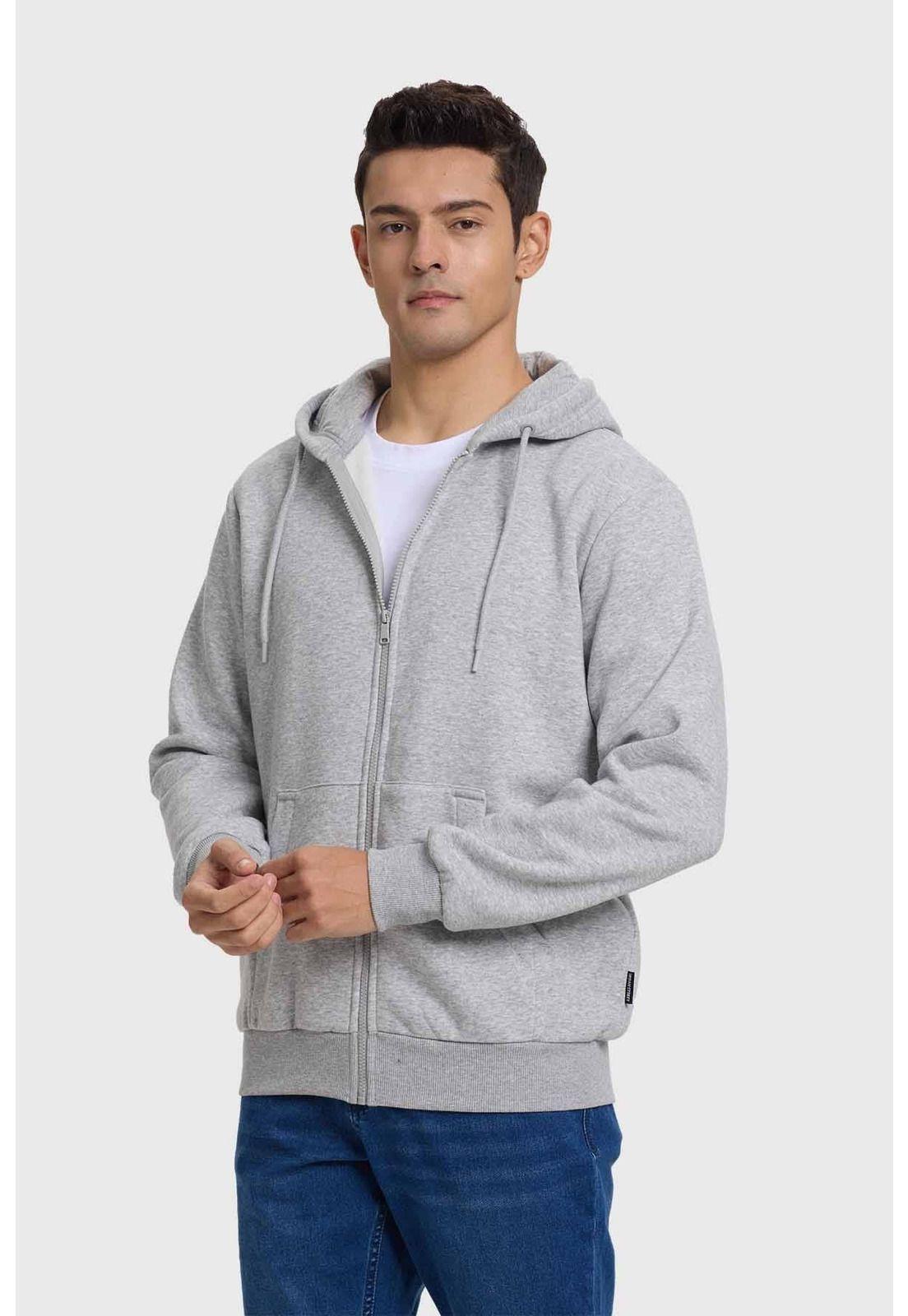 Polerón Hombre Gris-1