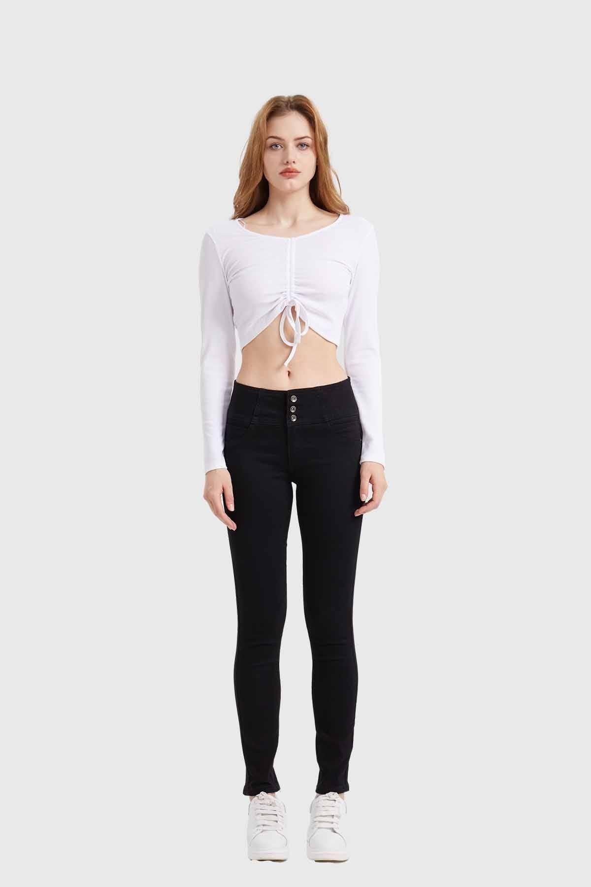 Jeans Mujer Skinny Castilla Negro-2