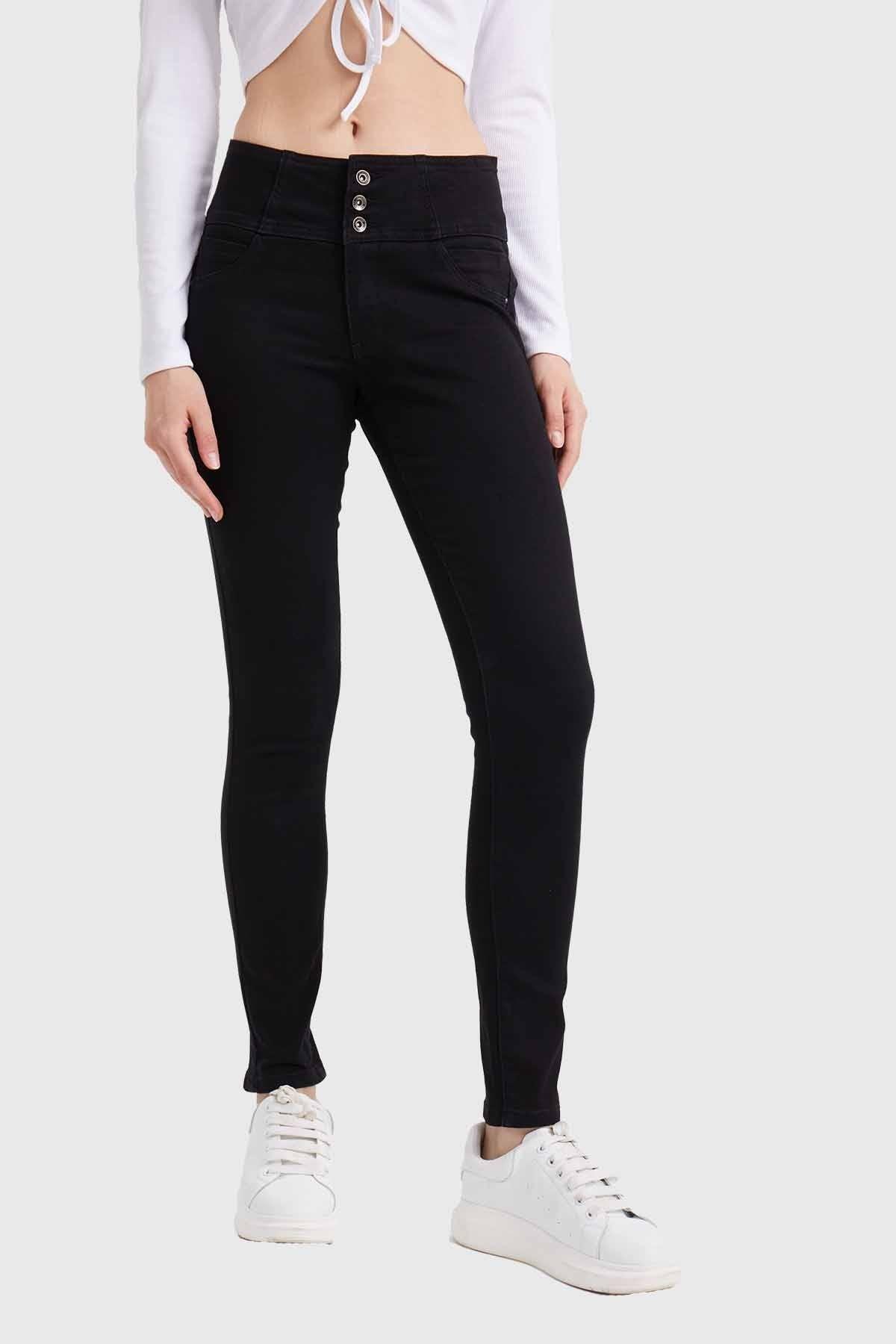 Jeans Mujer Skinny Castilla Negro-4